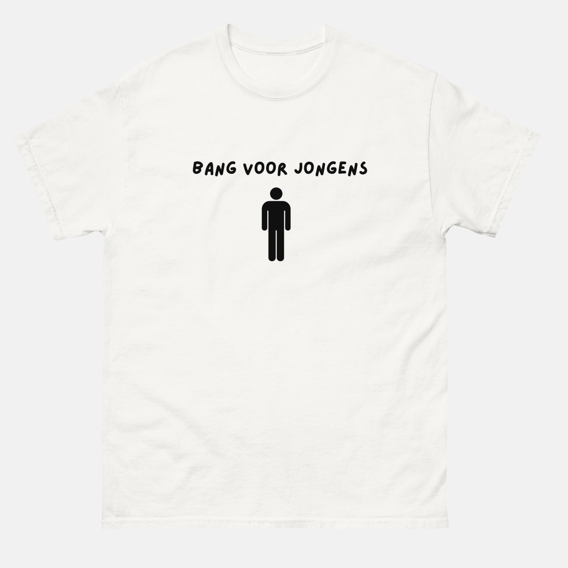Bang voor Jongens Unisex T-shirt
