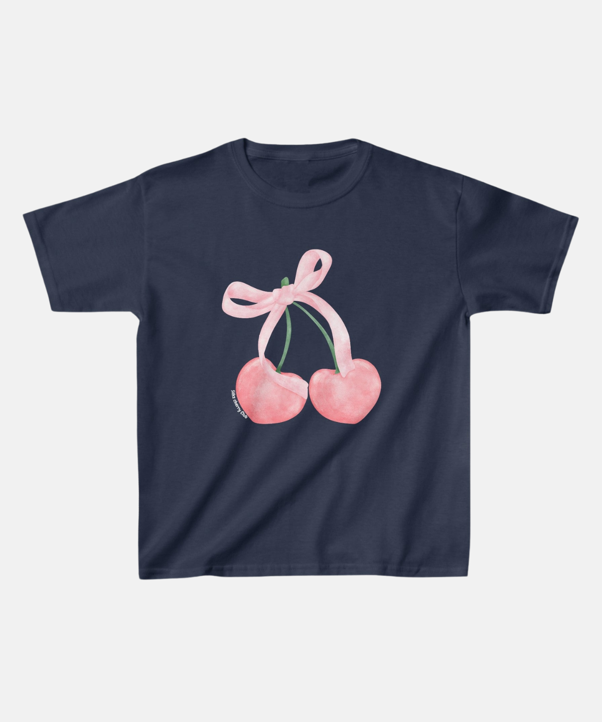 ''CHERY BOW'' BABY TEE