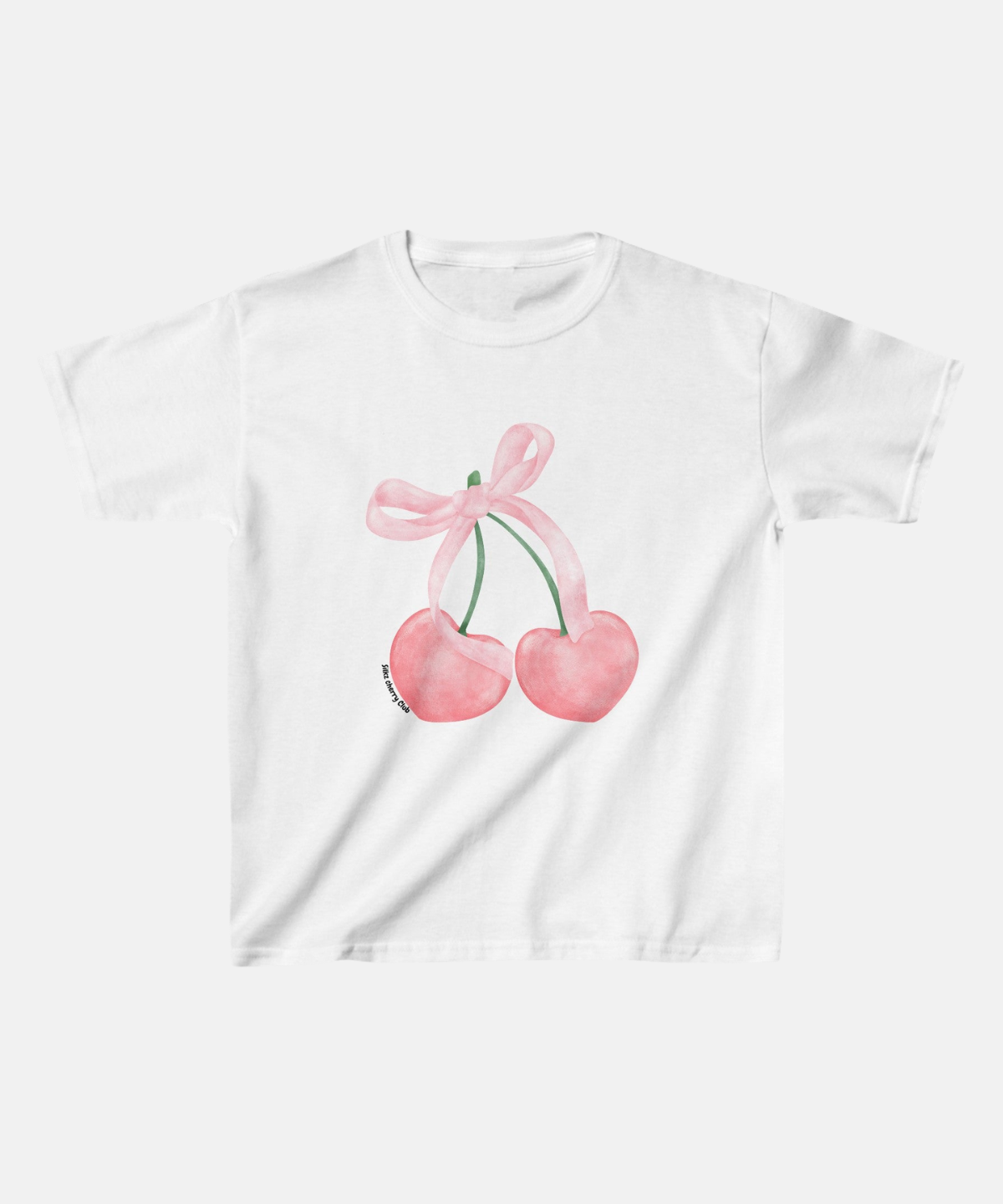 ''CHERY BOW'' BABY TEE