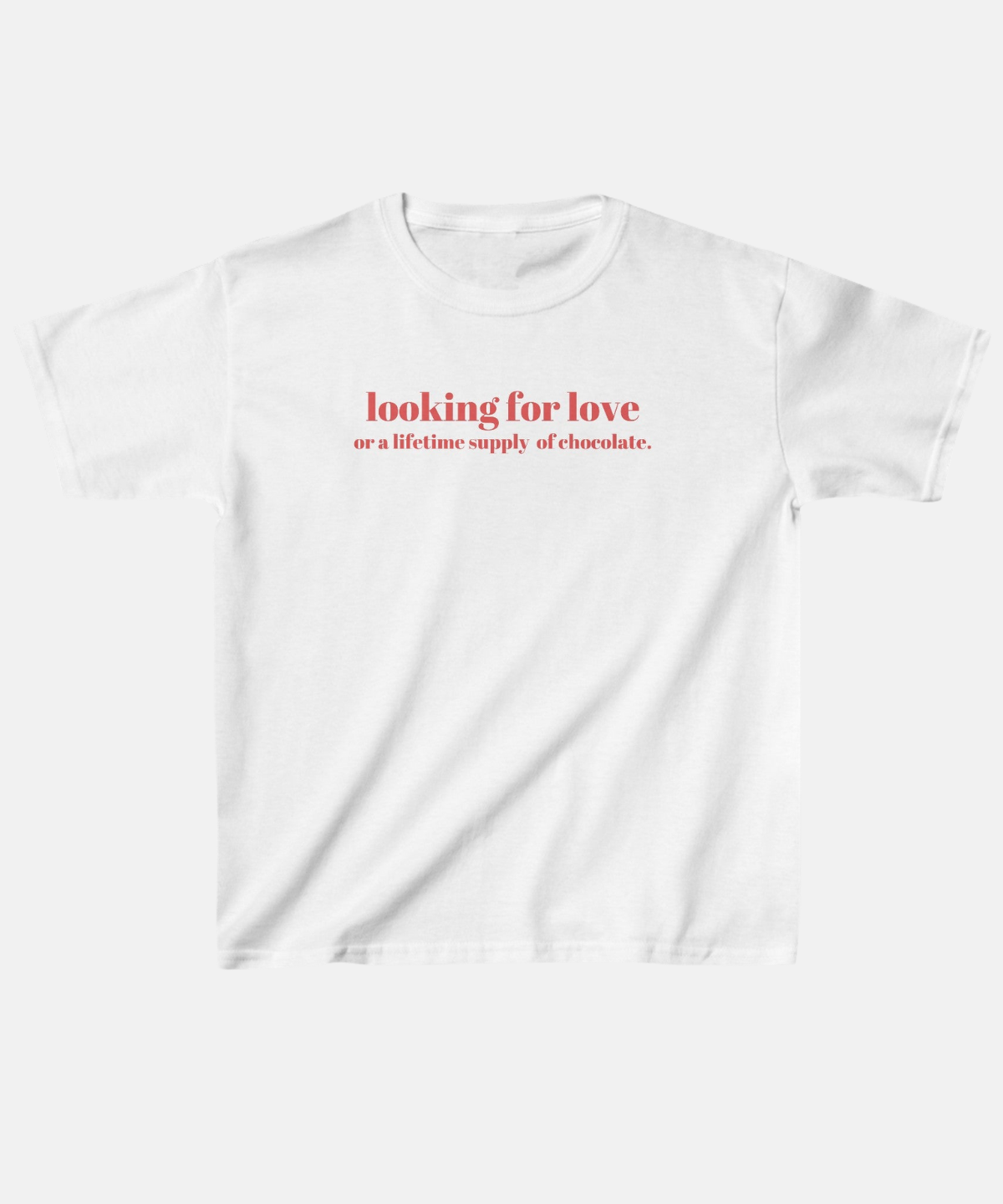 ''LOOKING FOR LOVE'' BABY TEE