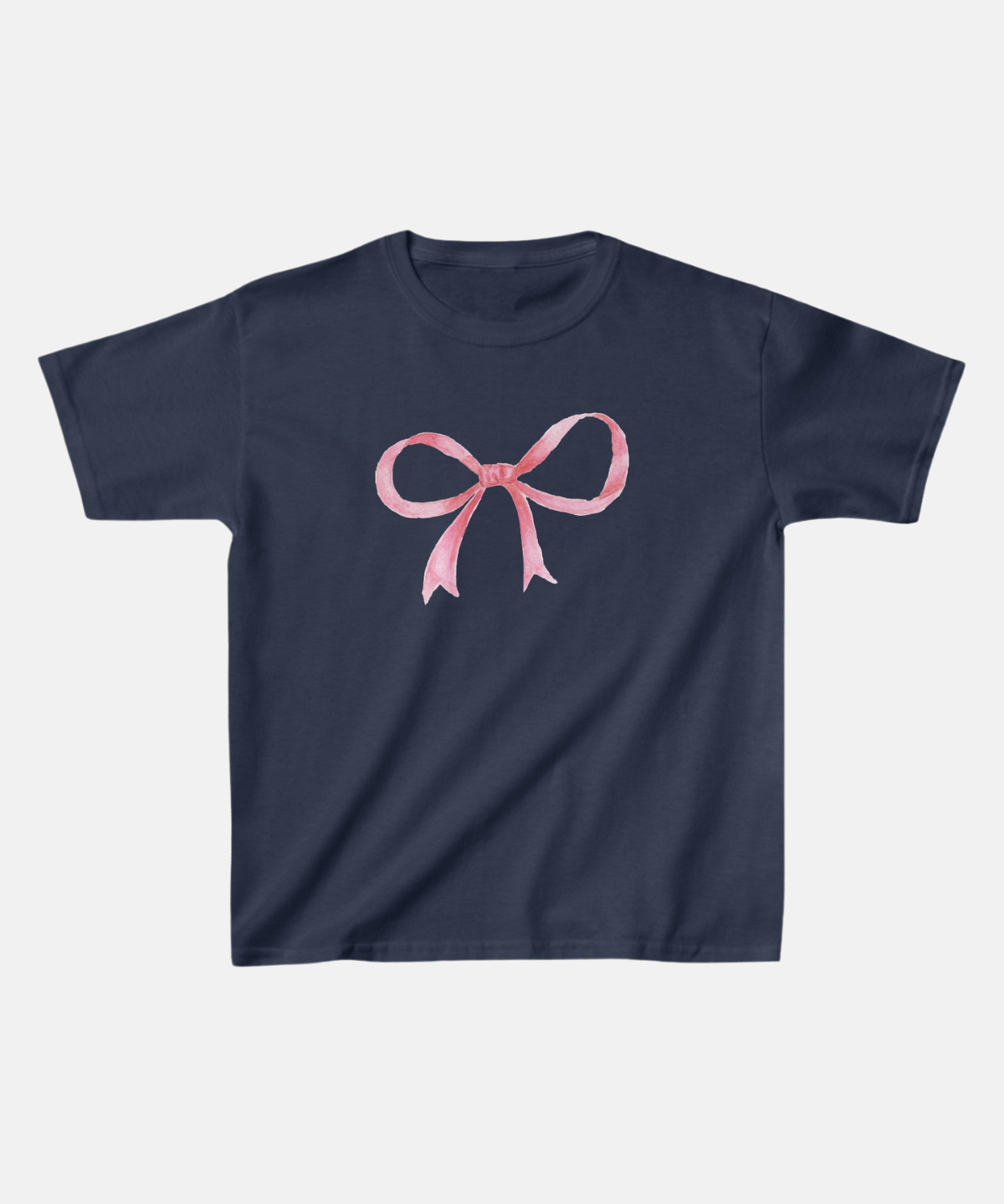 ''PINK BOW" BABY TEE