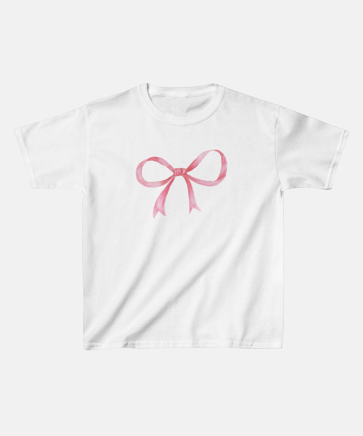 ''PINK BOW" BABY TEE