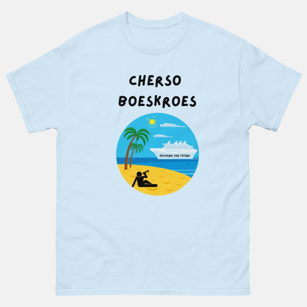 Cherso booze cruise unisex t-shirt