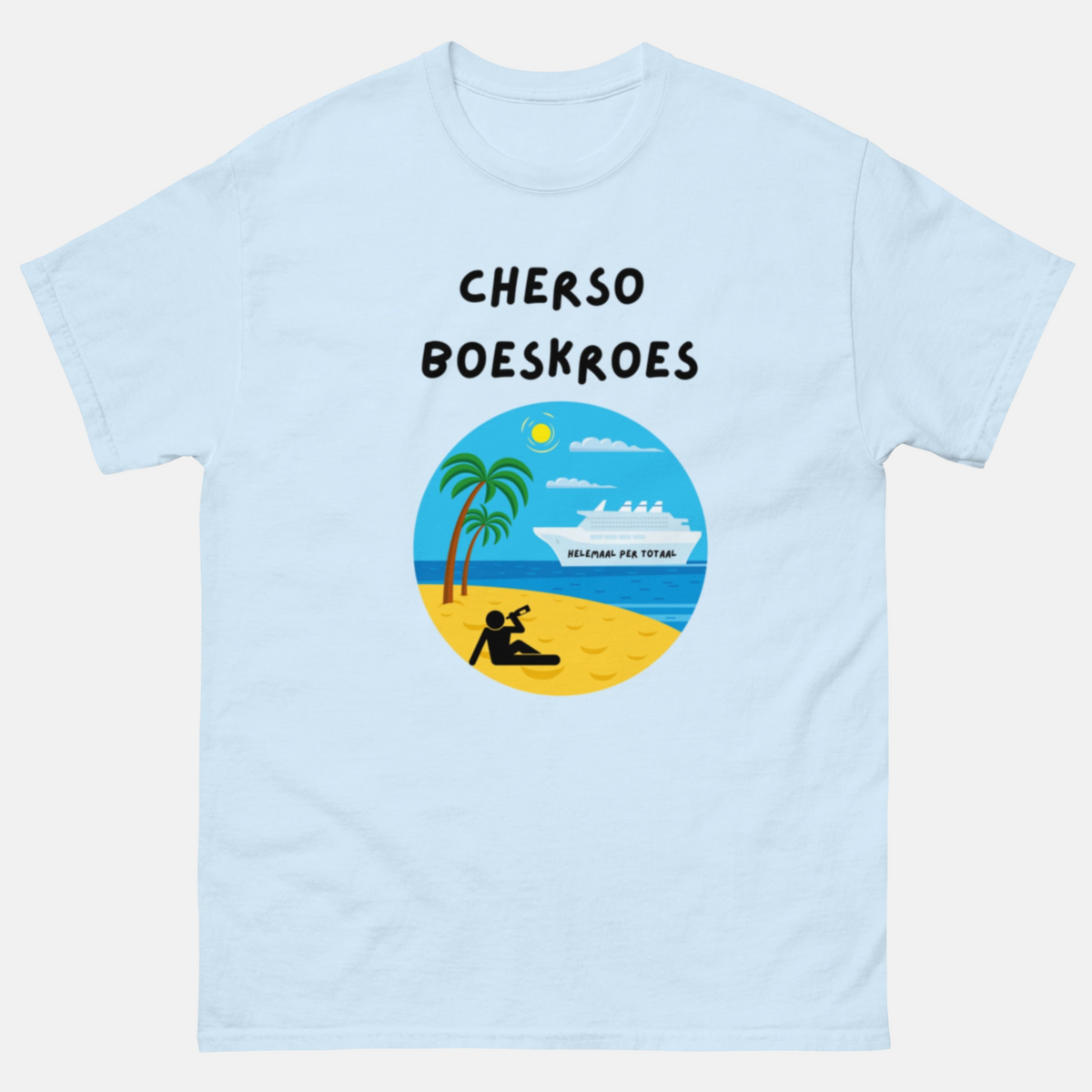 Cherso booze cruise unisex t-shirt