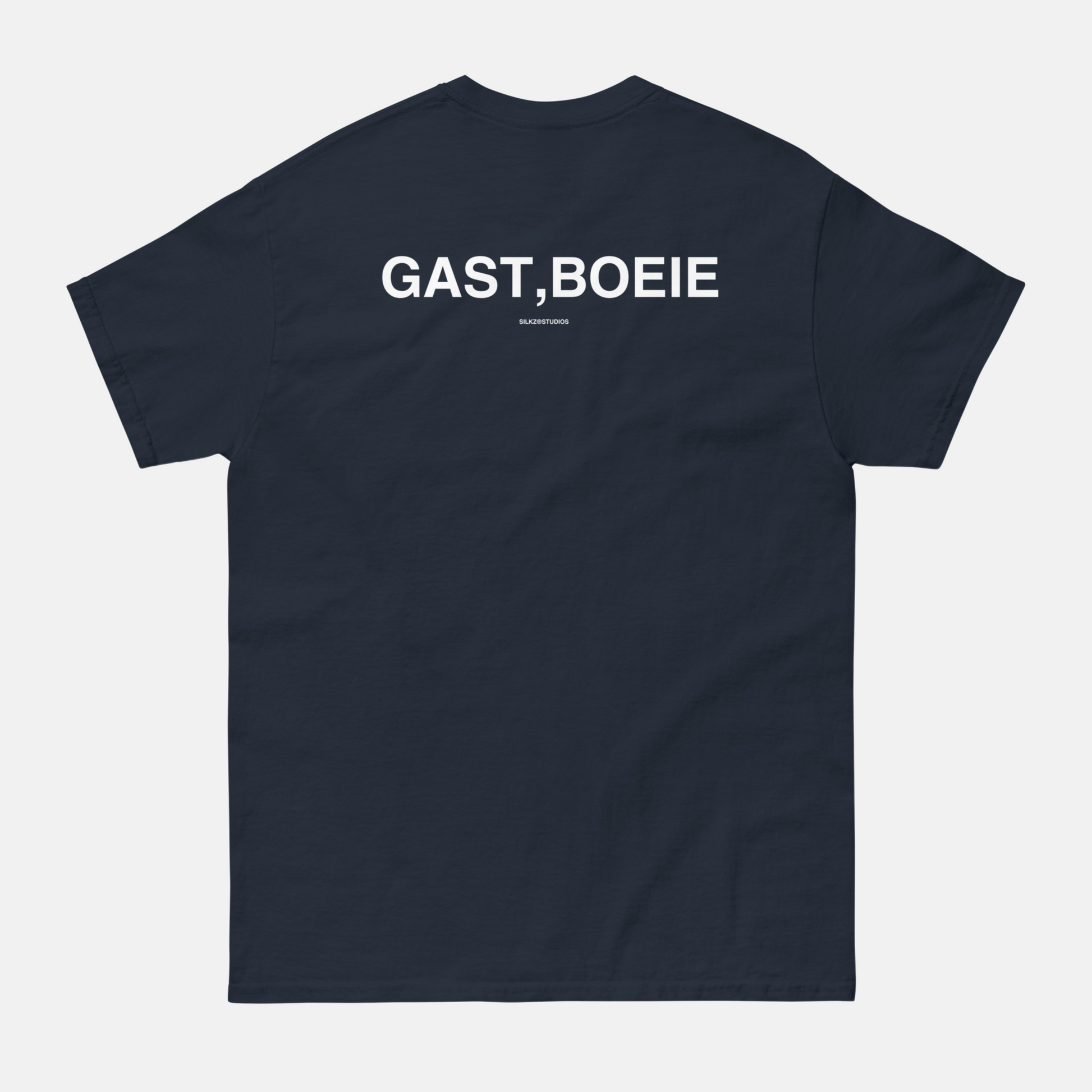 Gast, boeie Backprint T-shirt Unisex