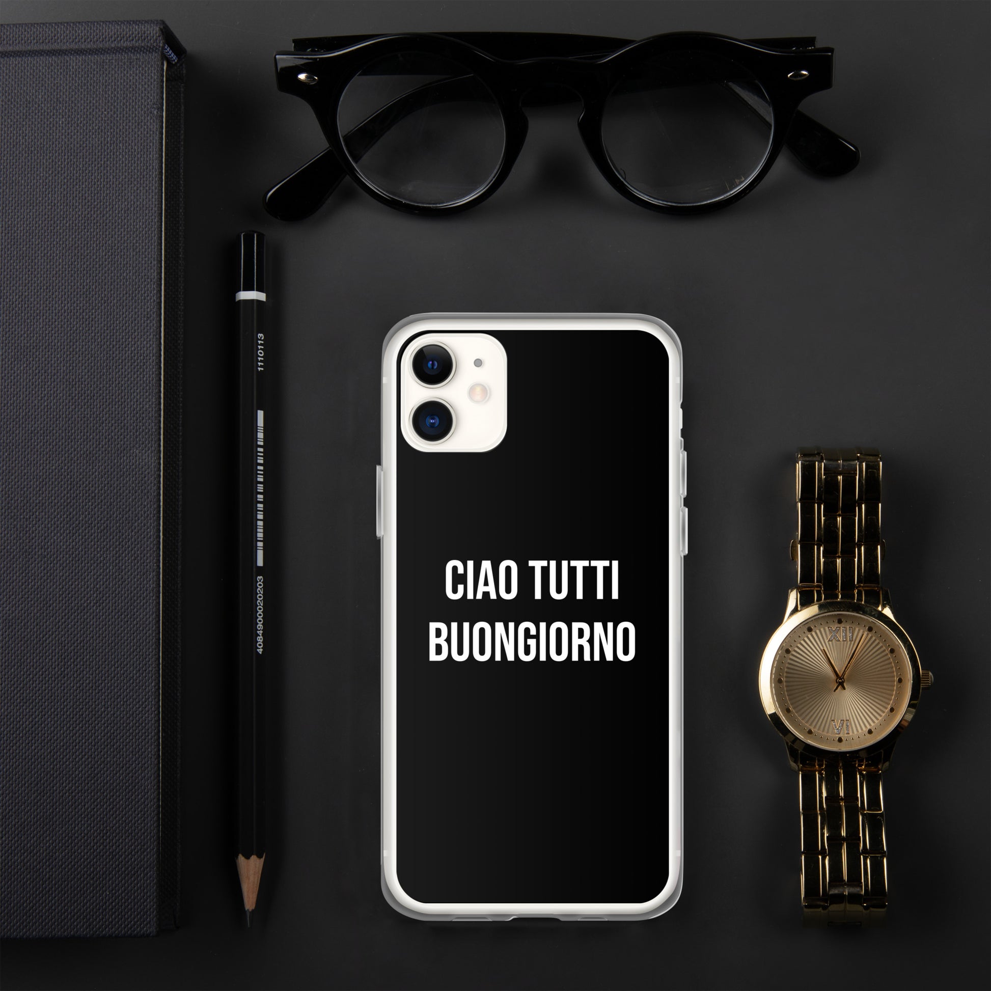 Ciao Tutti telefoonhoesje Iphone Zwart