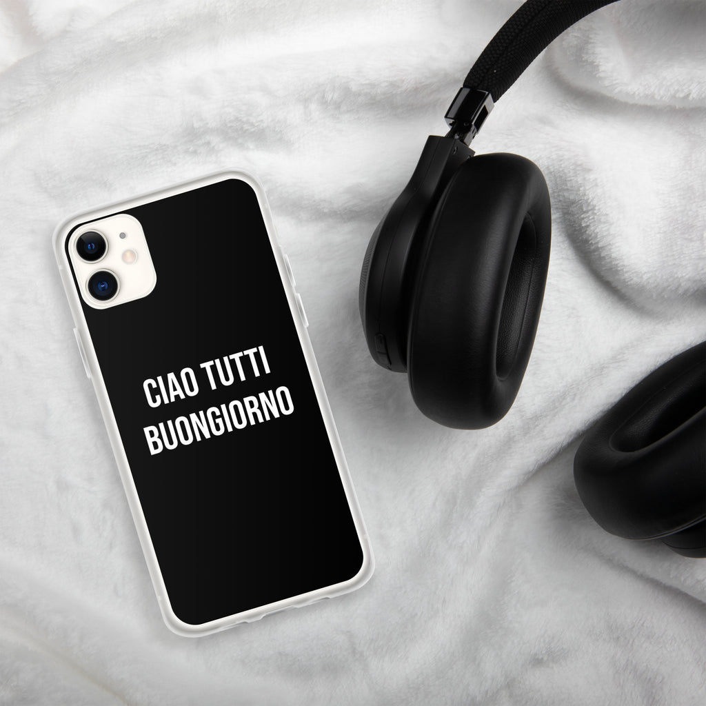 Ciao Tutti telefoonhoesje Iphone Zwart