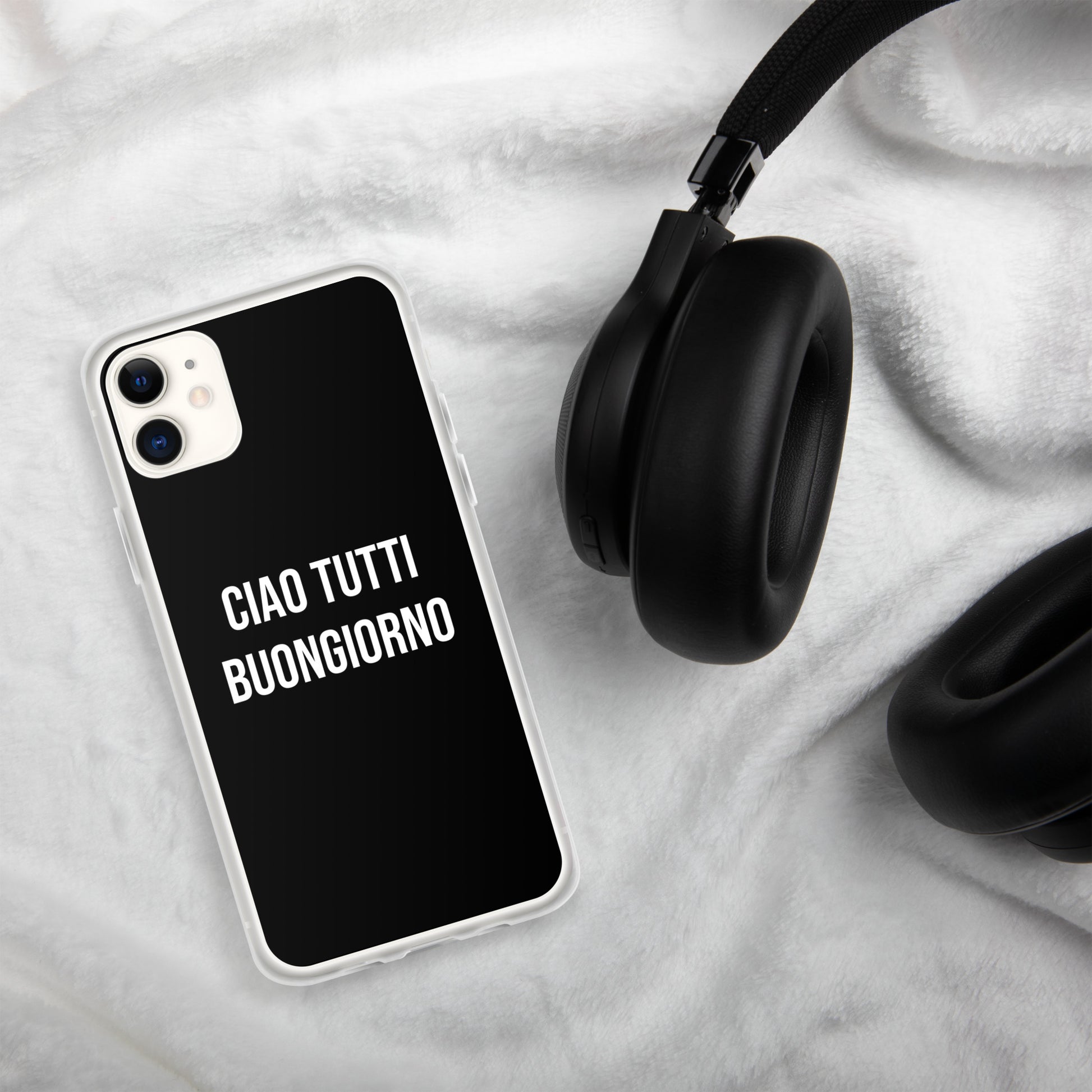 Ciao Tutti telefoonhoesje Iphone Zwart