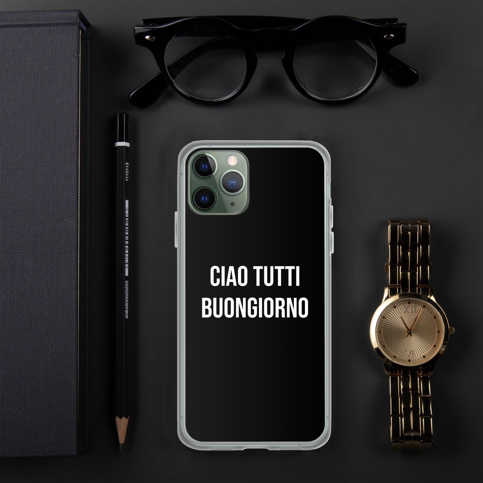 Ciao Tutti telefoonhoesje Iphone Zwart