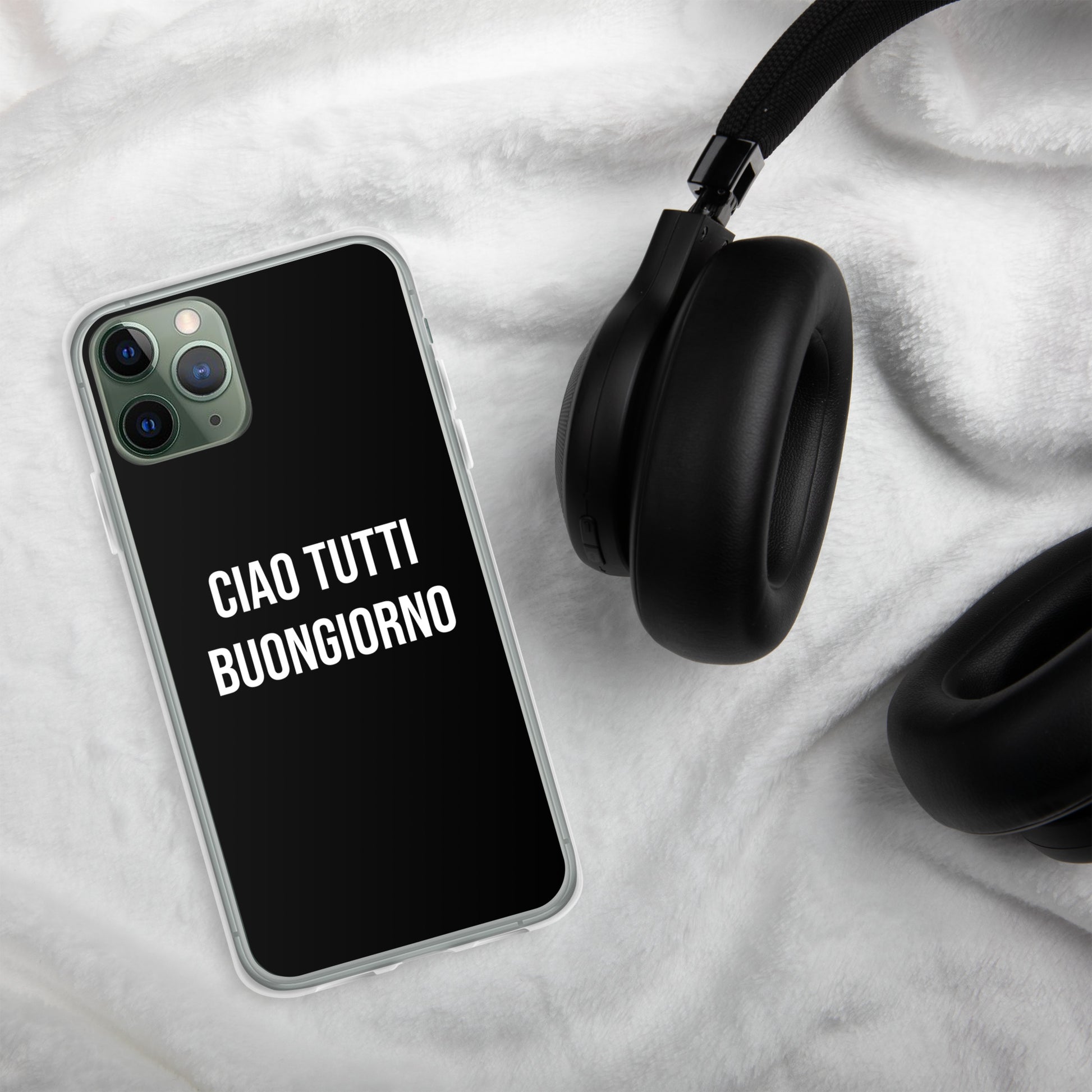 Ciao Tutti telefoonhoesje Iphone Zwart