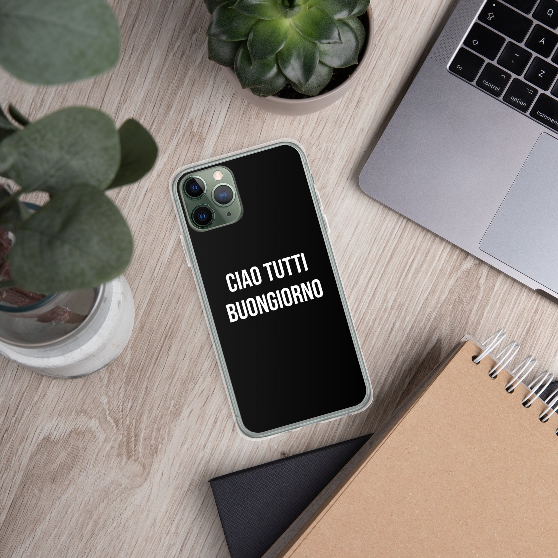 Ciao Tutti telefoonhoesje Iphone Zwart