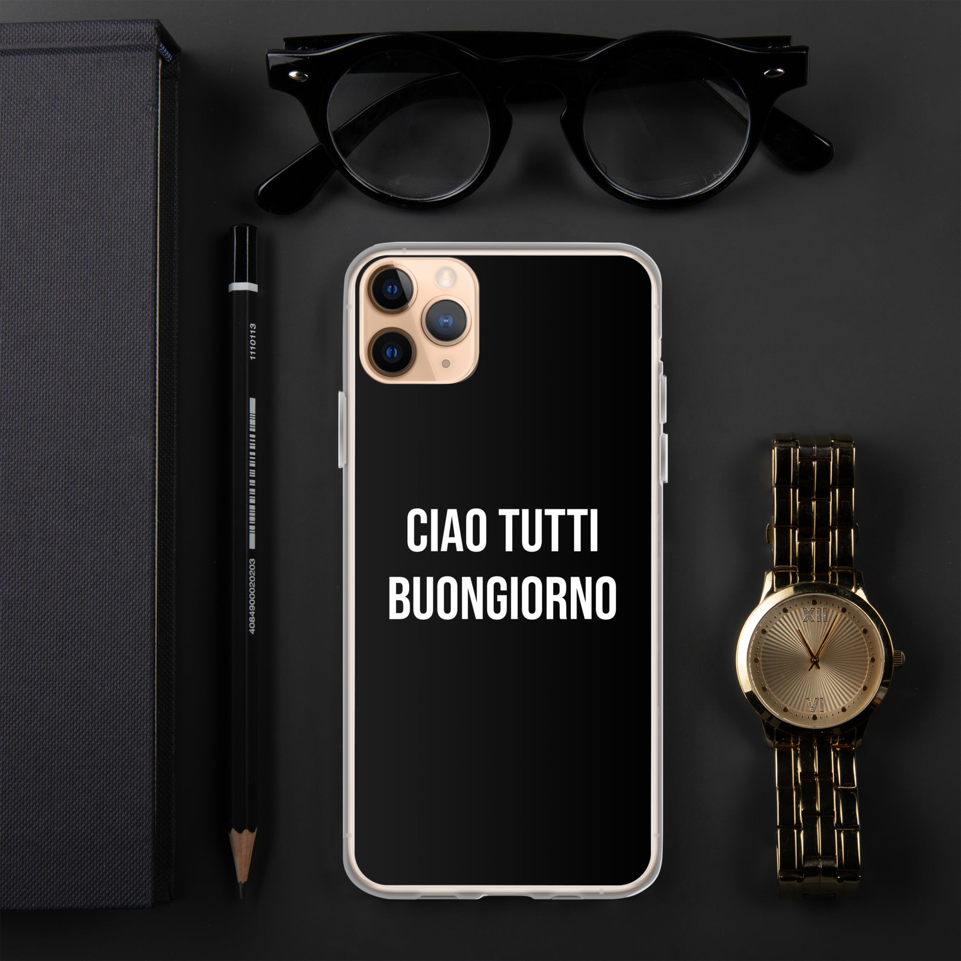 Ciao Tutti telefoonhoesje Iphone Zwart