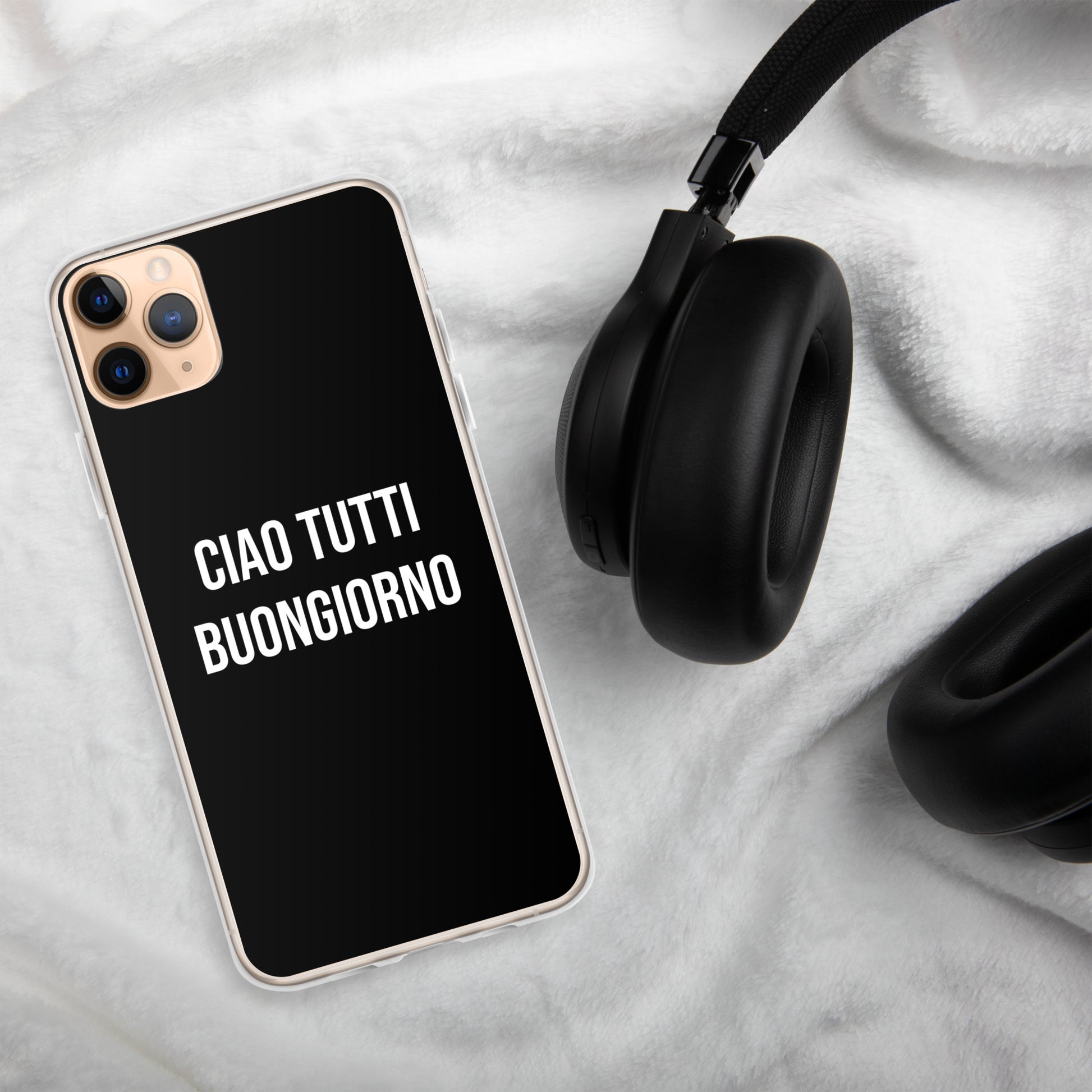 Ciao Tutti telefoonhoesje Iphone Zwart