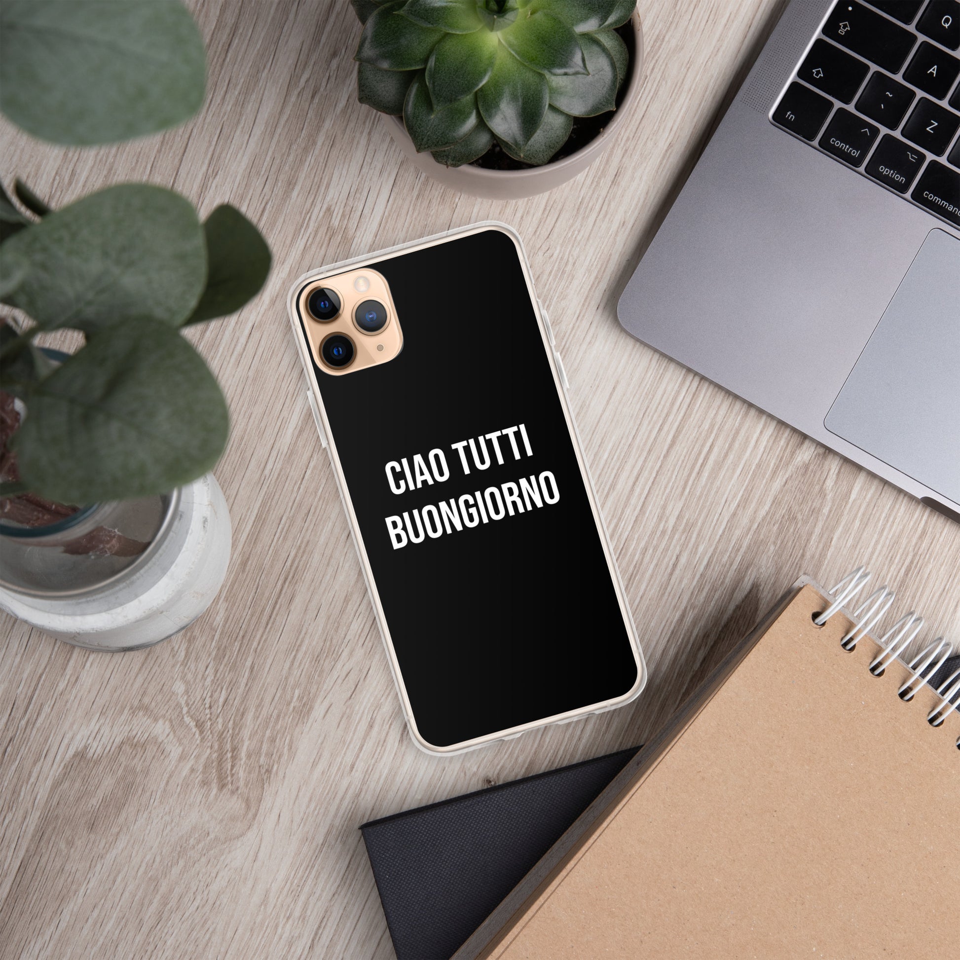 Ciao Tutti telefoonhoesje Iphone Zwart