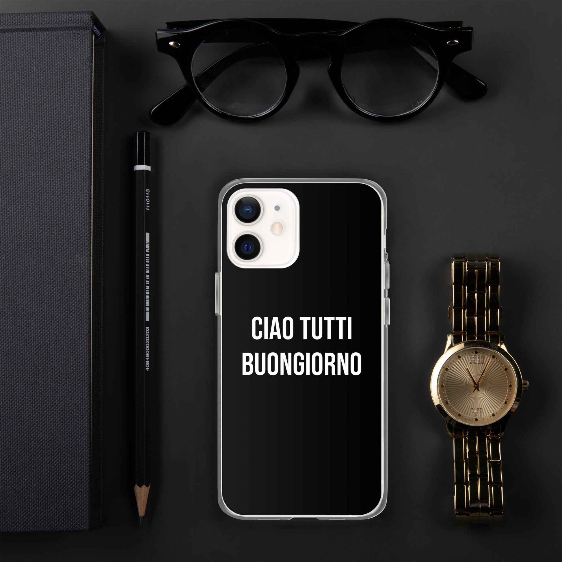 Ciao Tutti telefoonhoesje Iphone Zwart