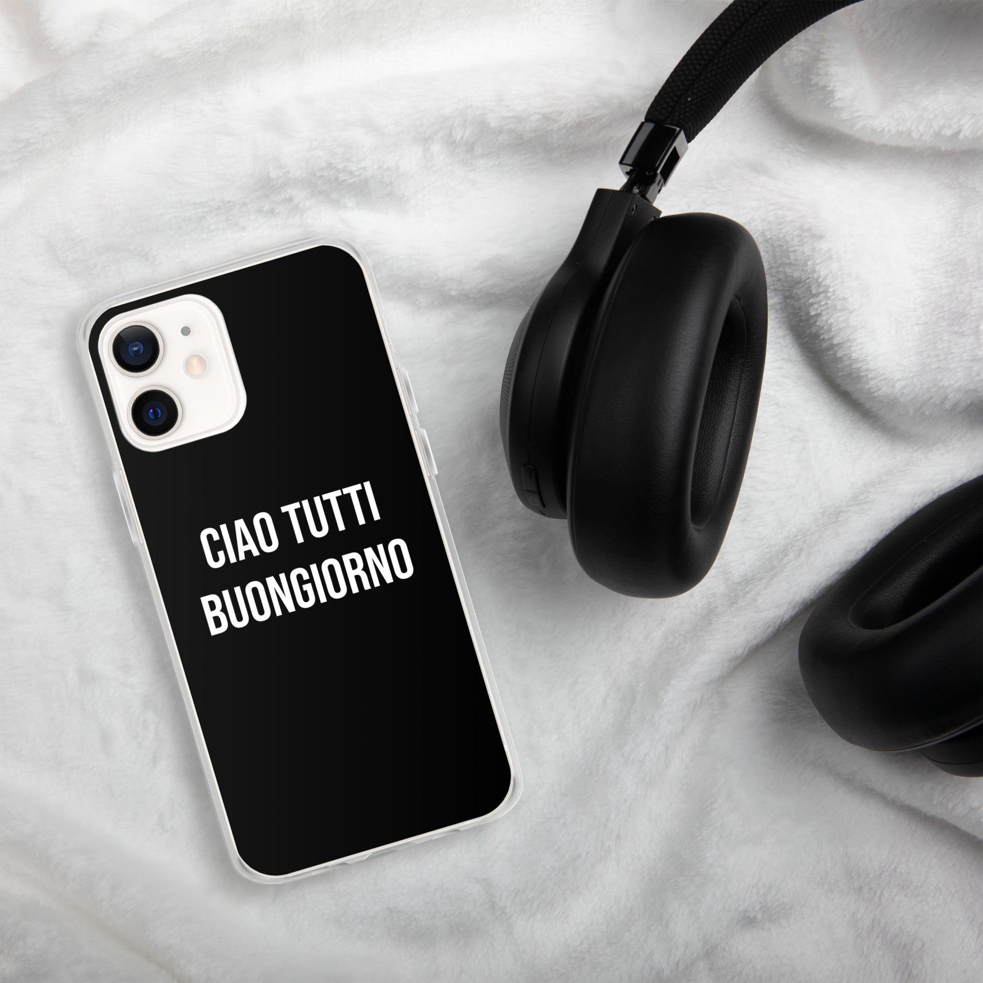 Ciao Tutti telefoonhoesje Iphone Zwart