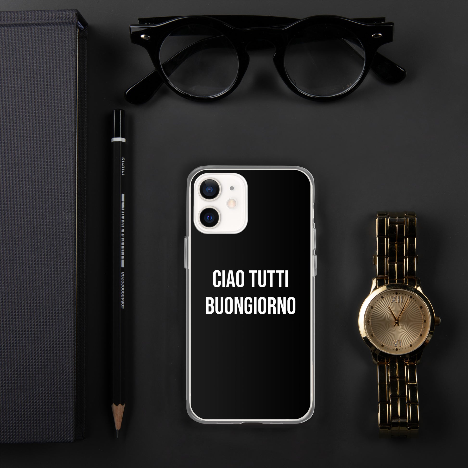 Ciao Tutti telefoonhoesje Iphone Zwart