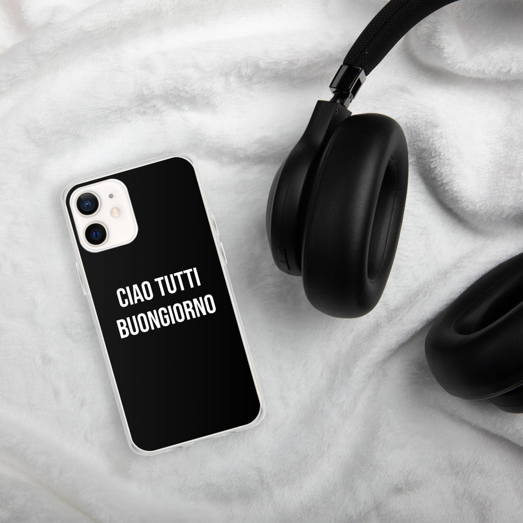 Ciao Tutti telefoonhoesje Iphone Zwart