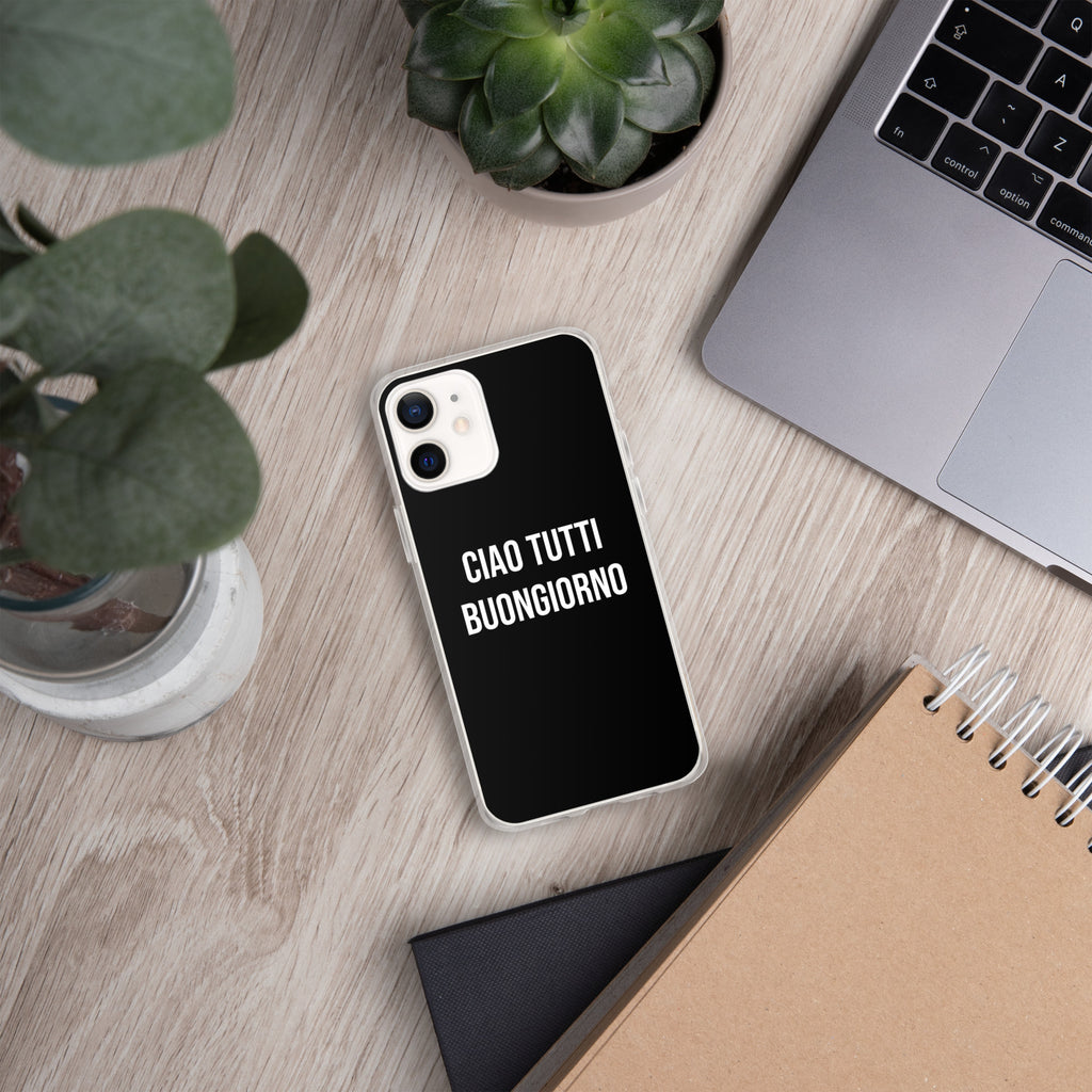 Ciao Tutti telefoonhoesje Iphone Zwart