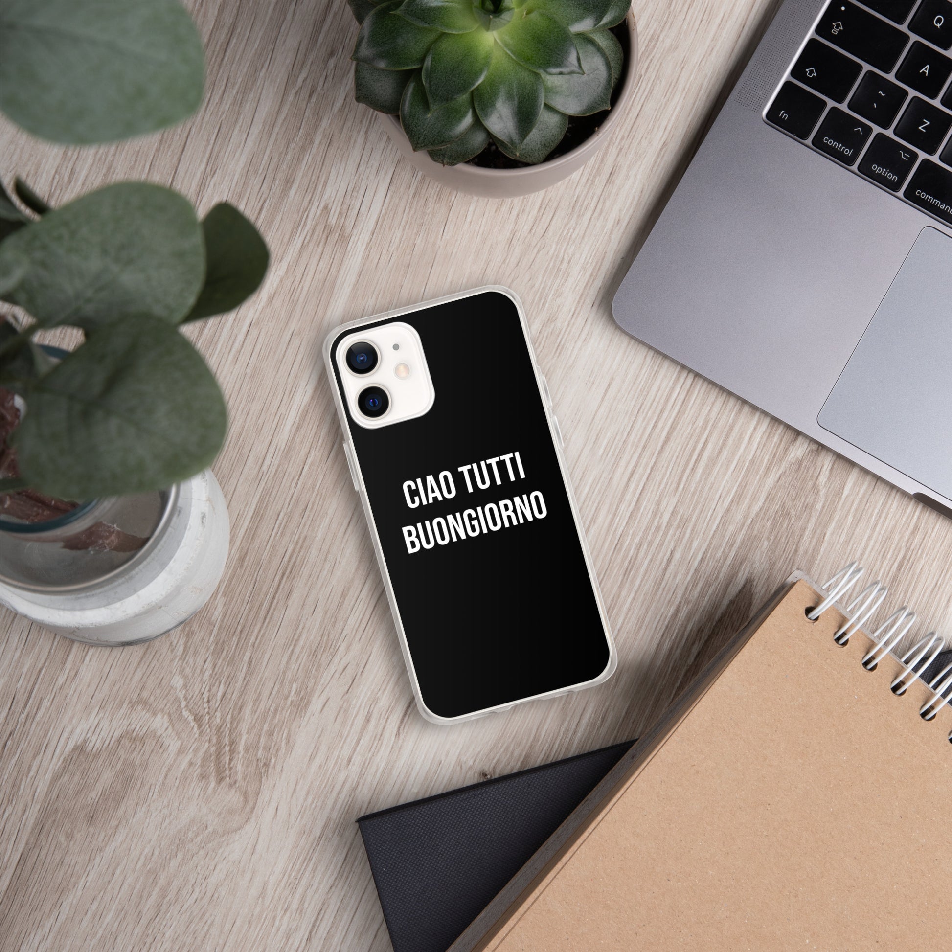 Ciao Tutti telefoonhoesje Iphone Zwart