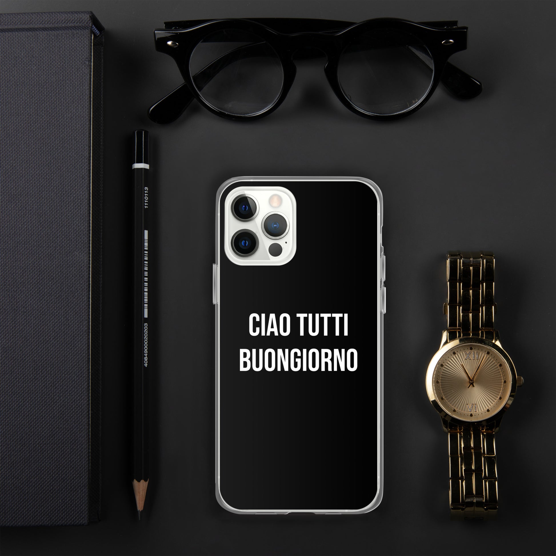 Ciao Tutti telefoonhoesje Iphone Zwart