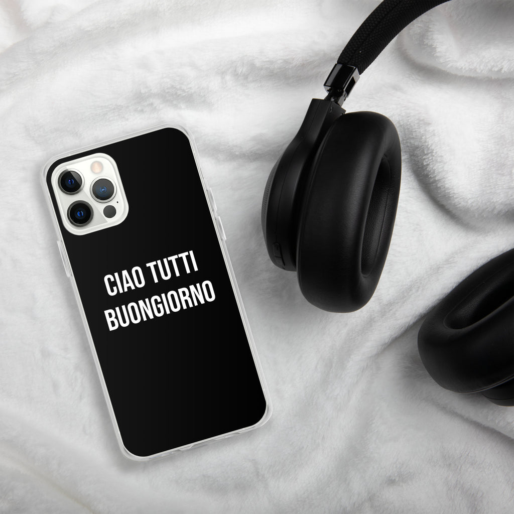 Ciao Tutti telefoonhoesje Iphone Zwart