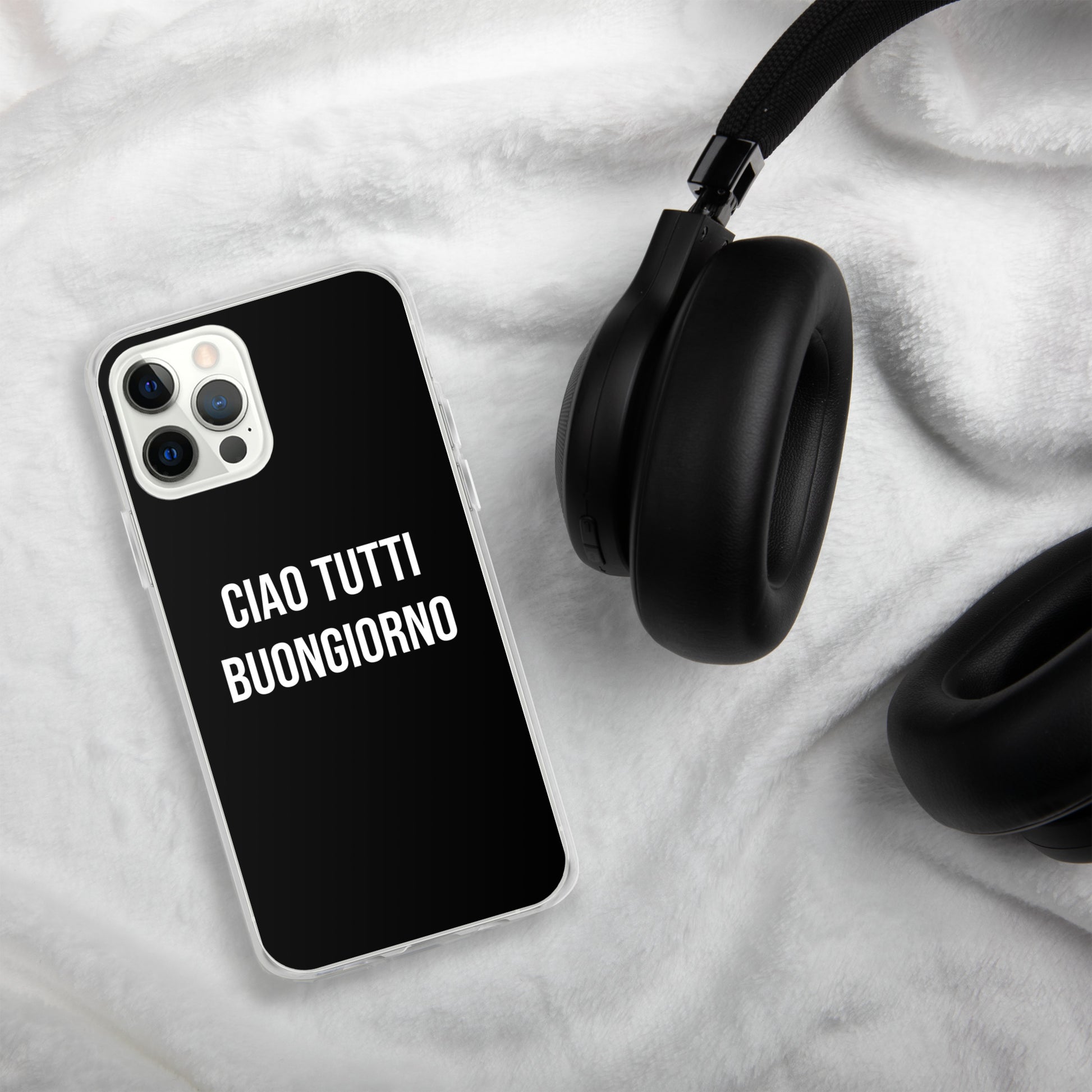 Ciao Tutti telefoonhoesje Iphone Zwart