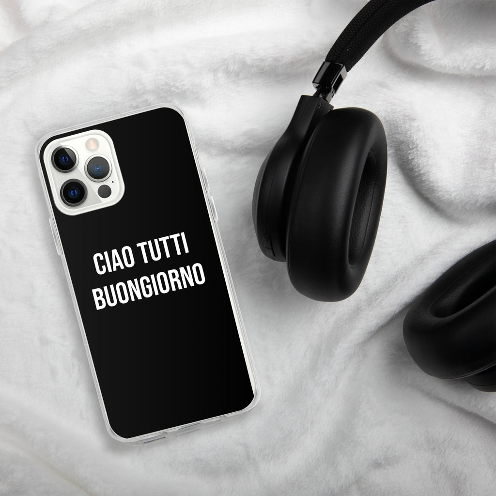 Ciao Tutti telefoonhoesje Iphone Zwart