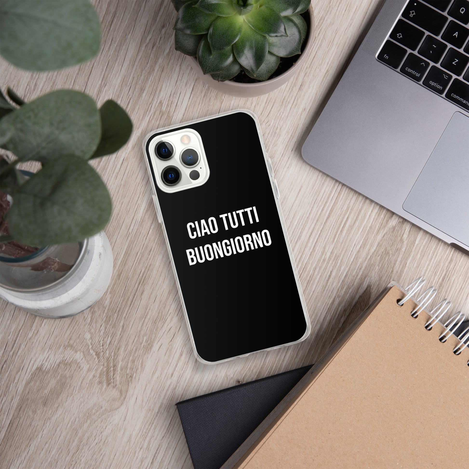 Ciao Tutti telefoonhoesje Iphone Zwart