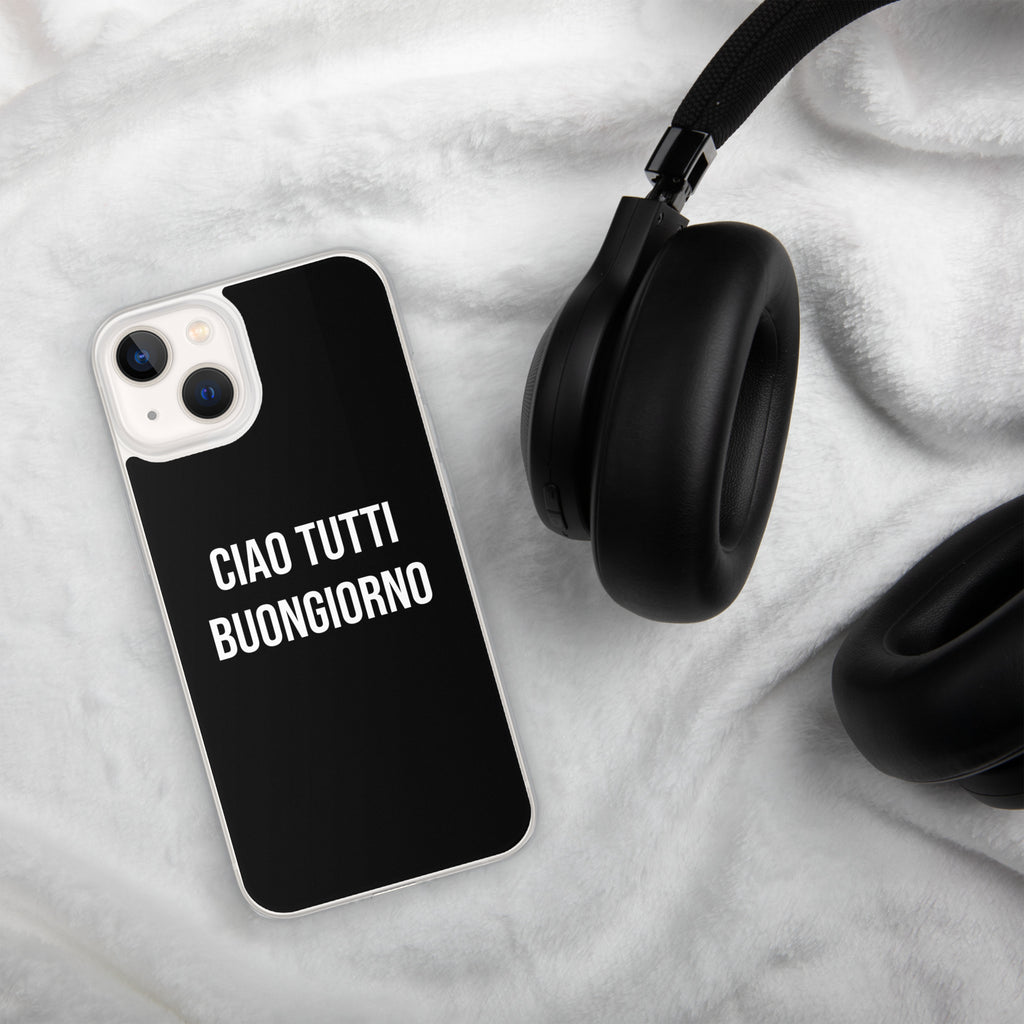 Ciao Tutti telefoonhoesje Iphone Zwart