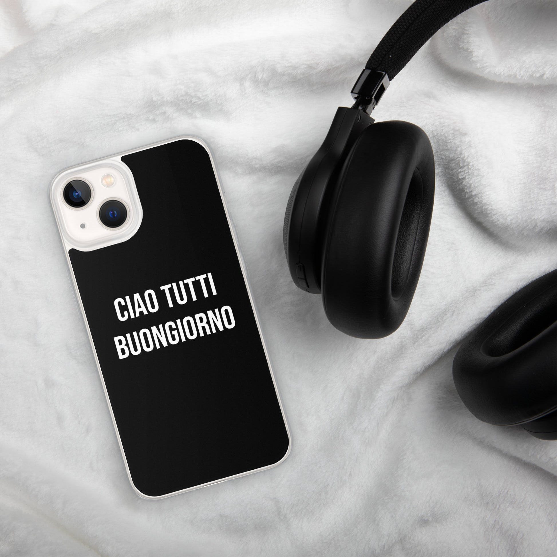 Ciao Tutti telefoonhoesje Iphone Zwart