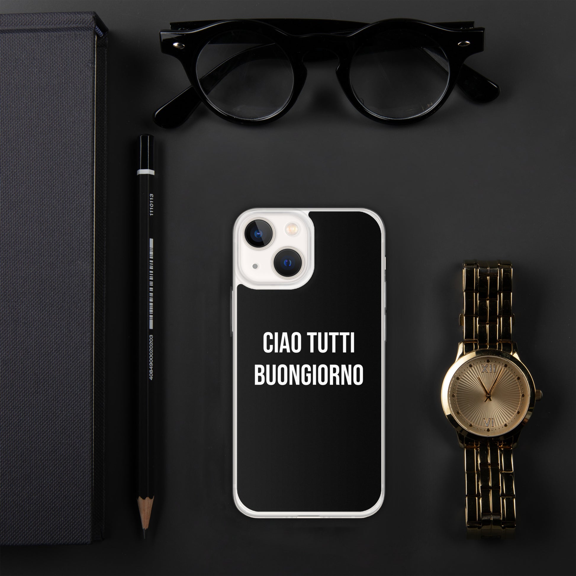 Ciao Tutti telefoonhoesje Iphone Zwart
