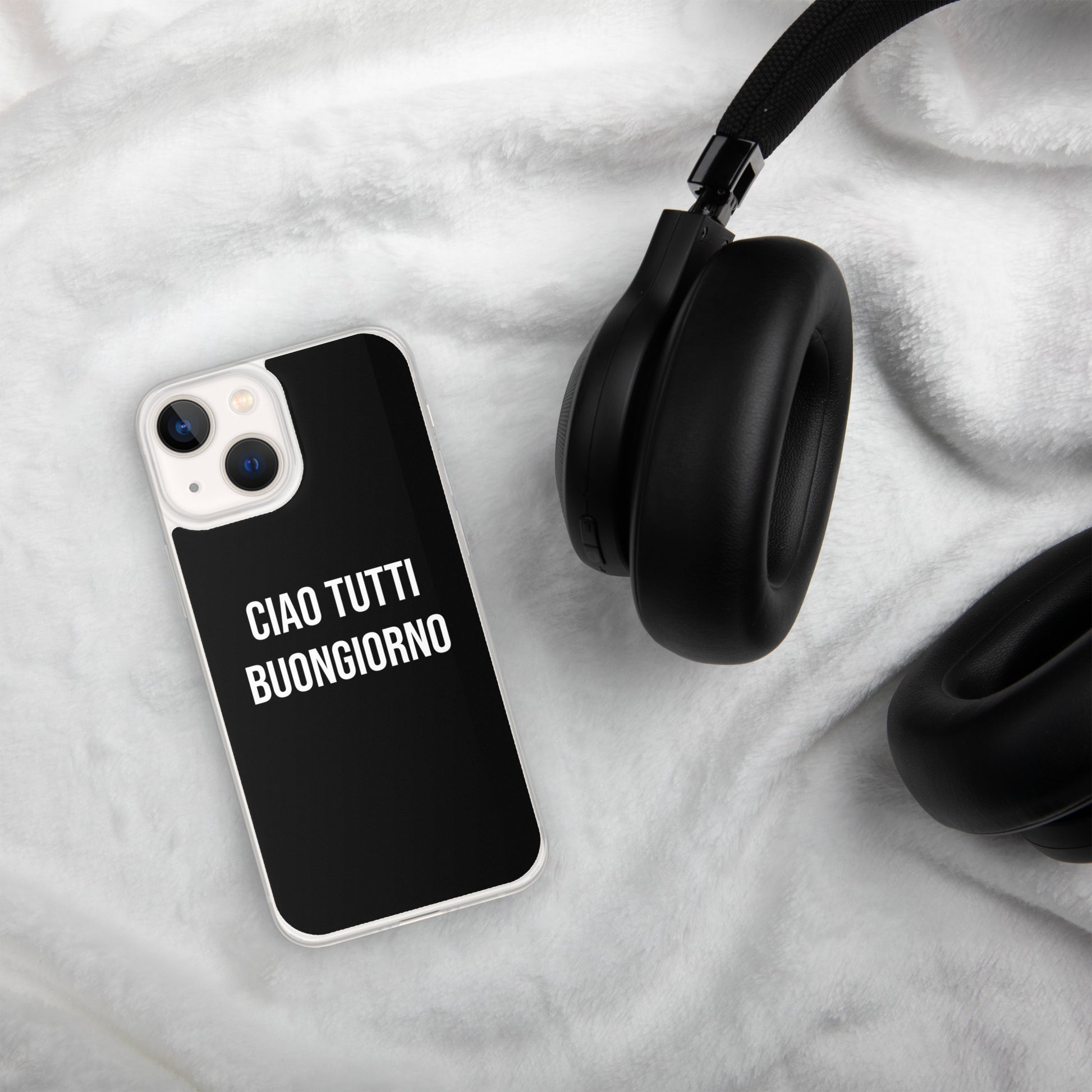 Ciao Tutti telefoonhoesje Iphone Zwart