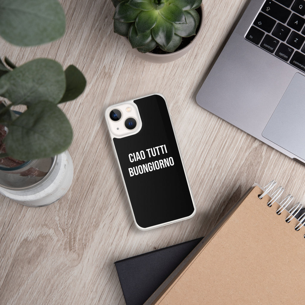 Ciao Tutti telefoonhoesje Iphone Zwart