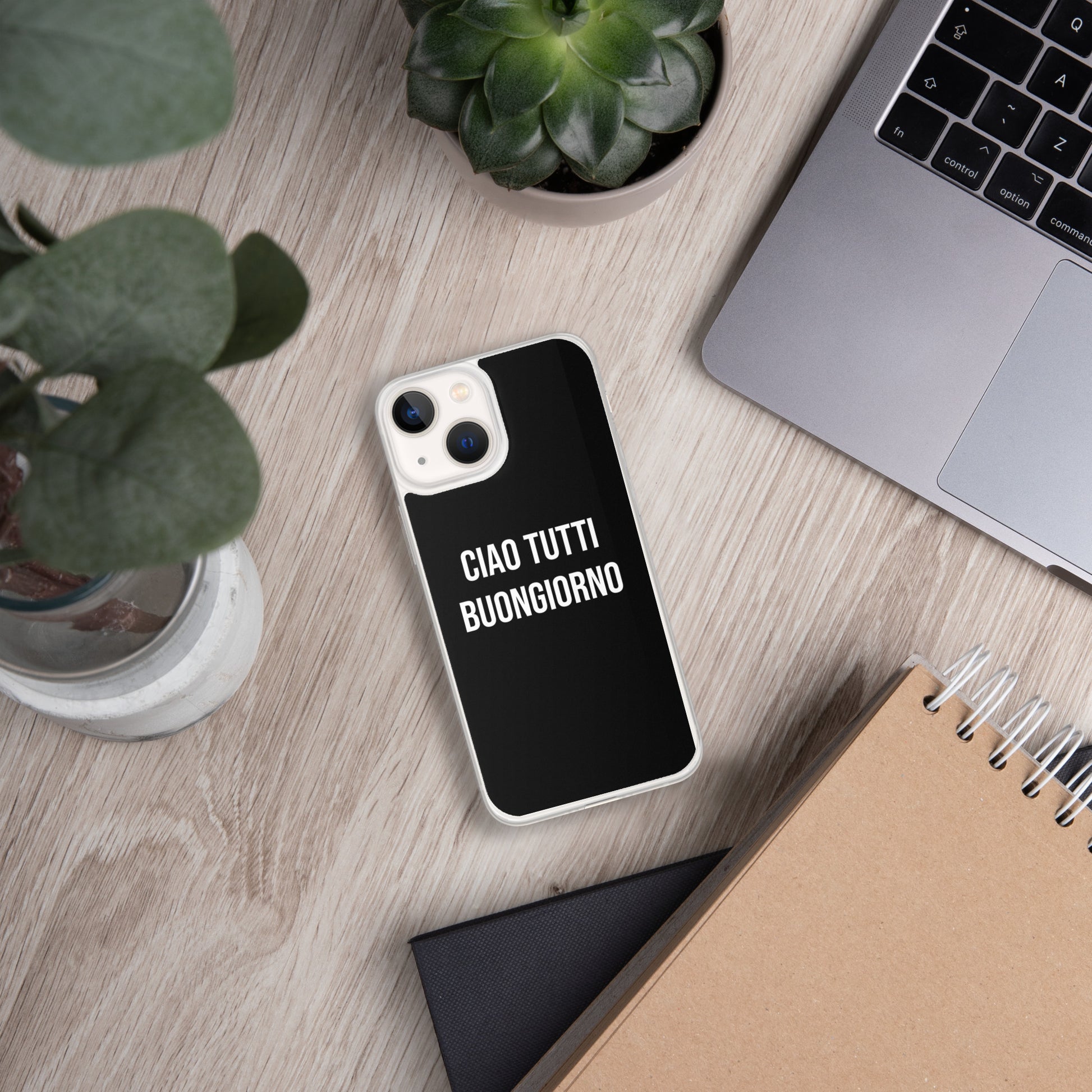 Ciao Tutti telefoonhoesje Iphone Zwart