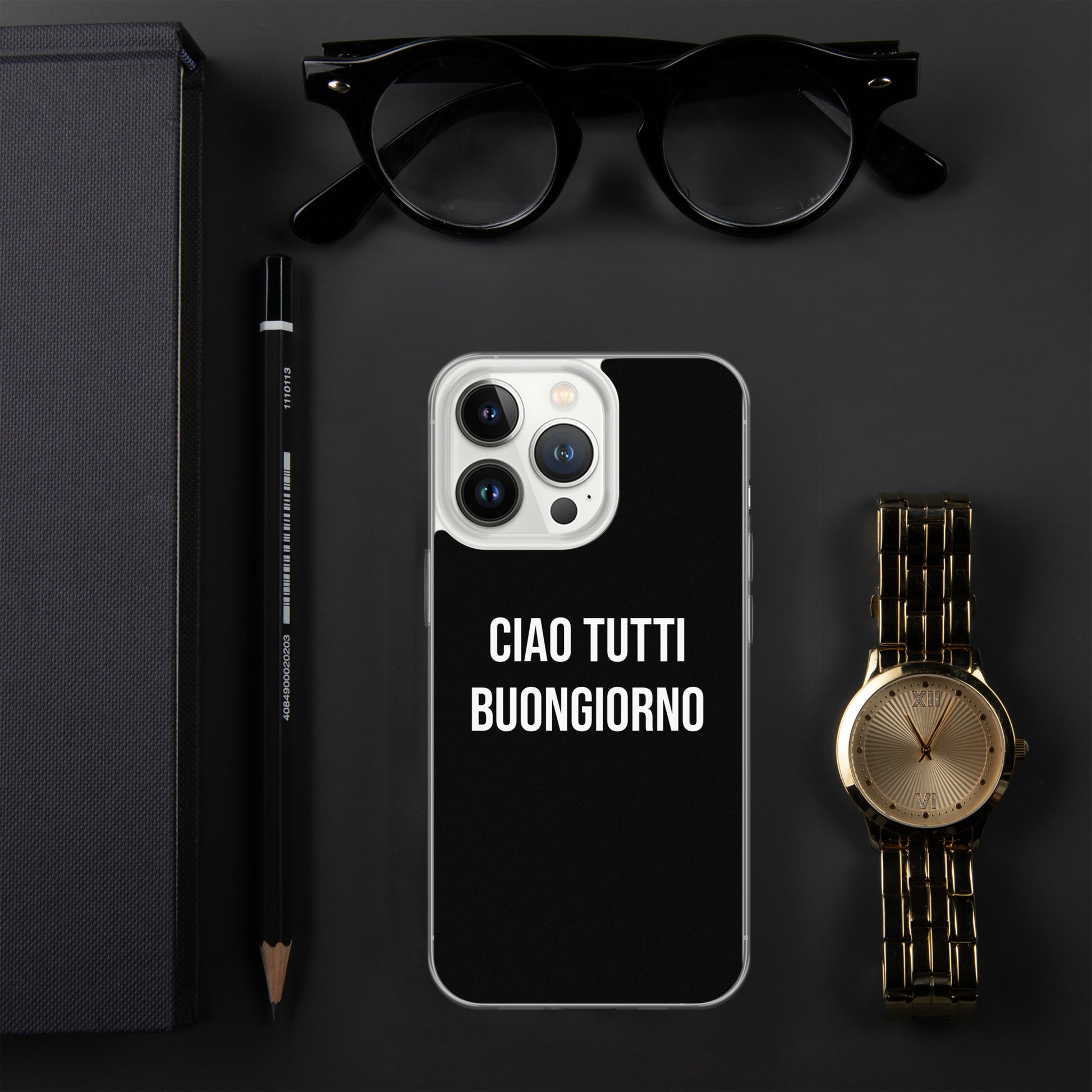 Ciao Tutti telefoonhoesje Iphone Zwart