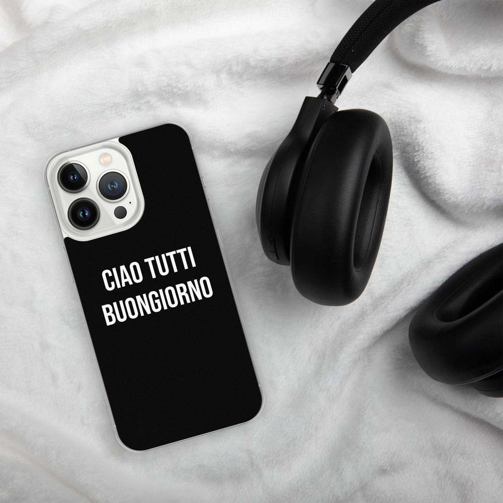 Ciao Tutti telefoonhoesje Iphone Zwart