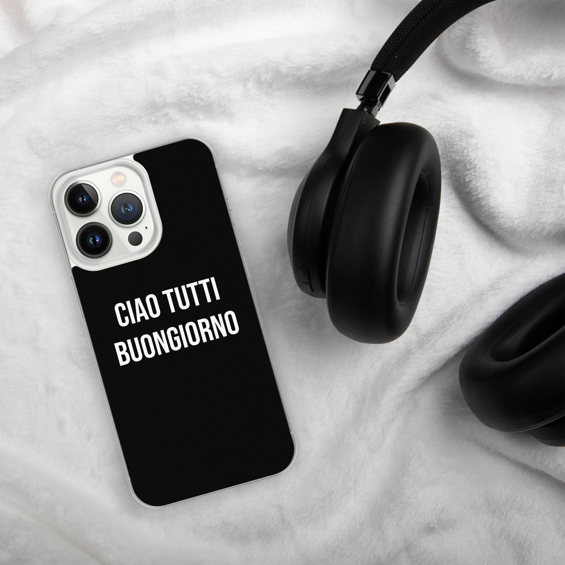 Ciao Tutti telefoonhoesje Iphone Zwart