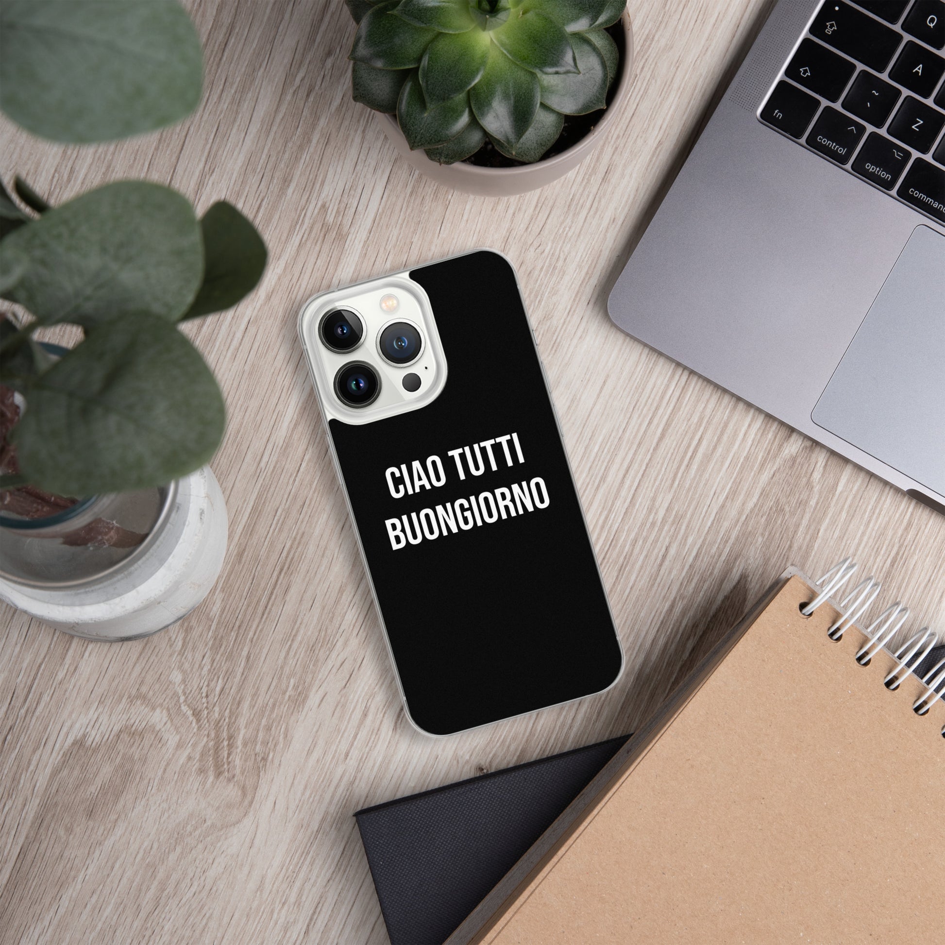 Ciao Tutti telefoonhoesje Iphone Zwart
