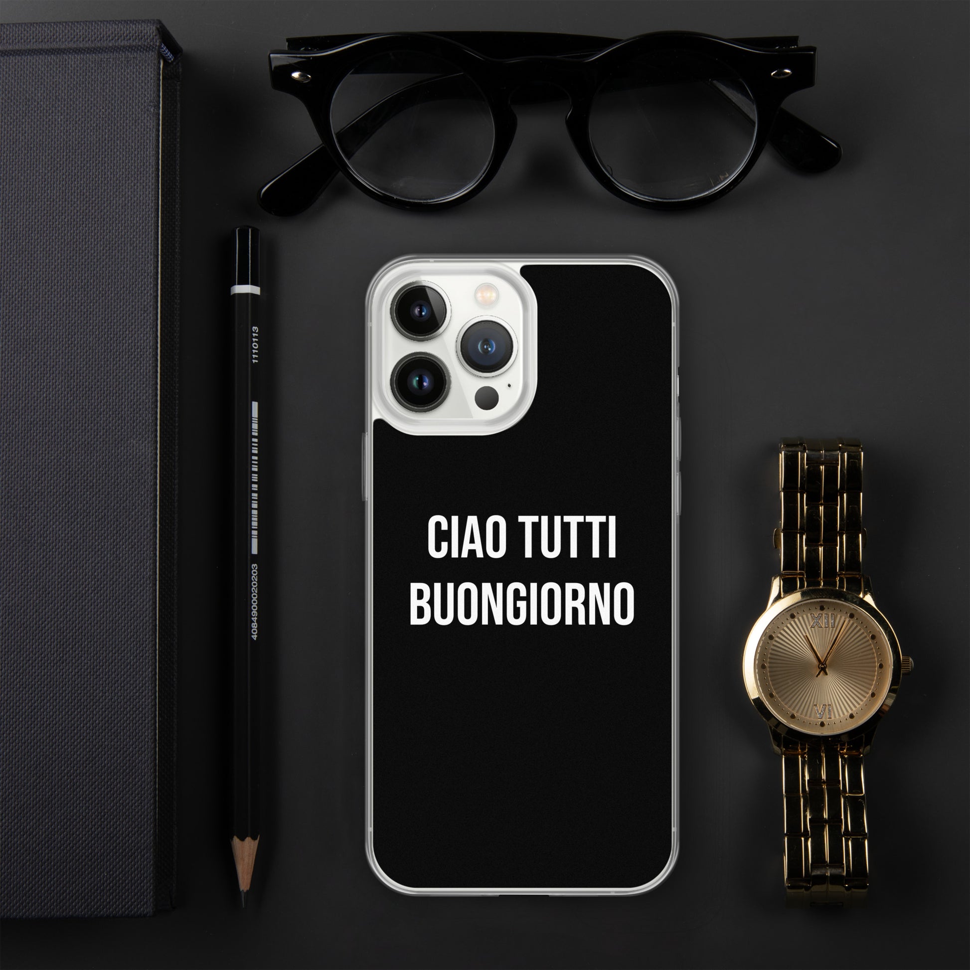 Ciao Tutti telefoonhoesje Iphone Zwart
