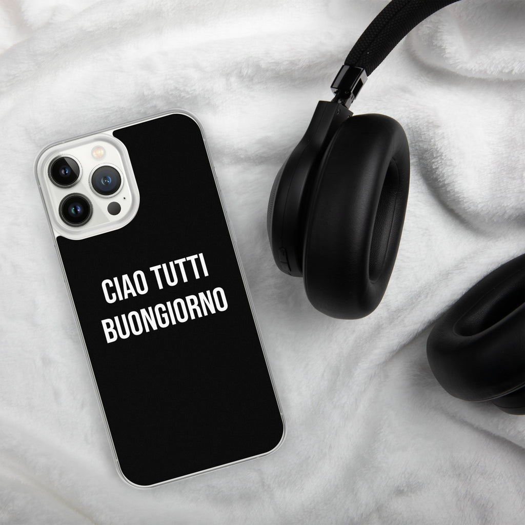 Ciao Tutti telefoonhoesje Iphone Zwart