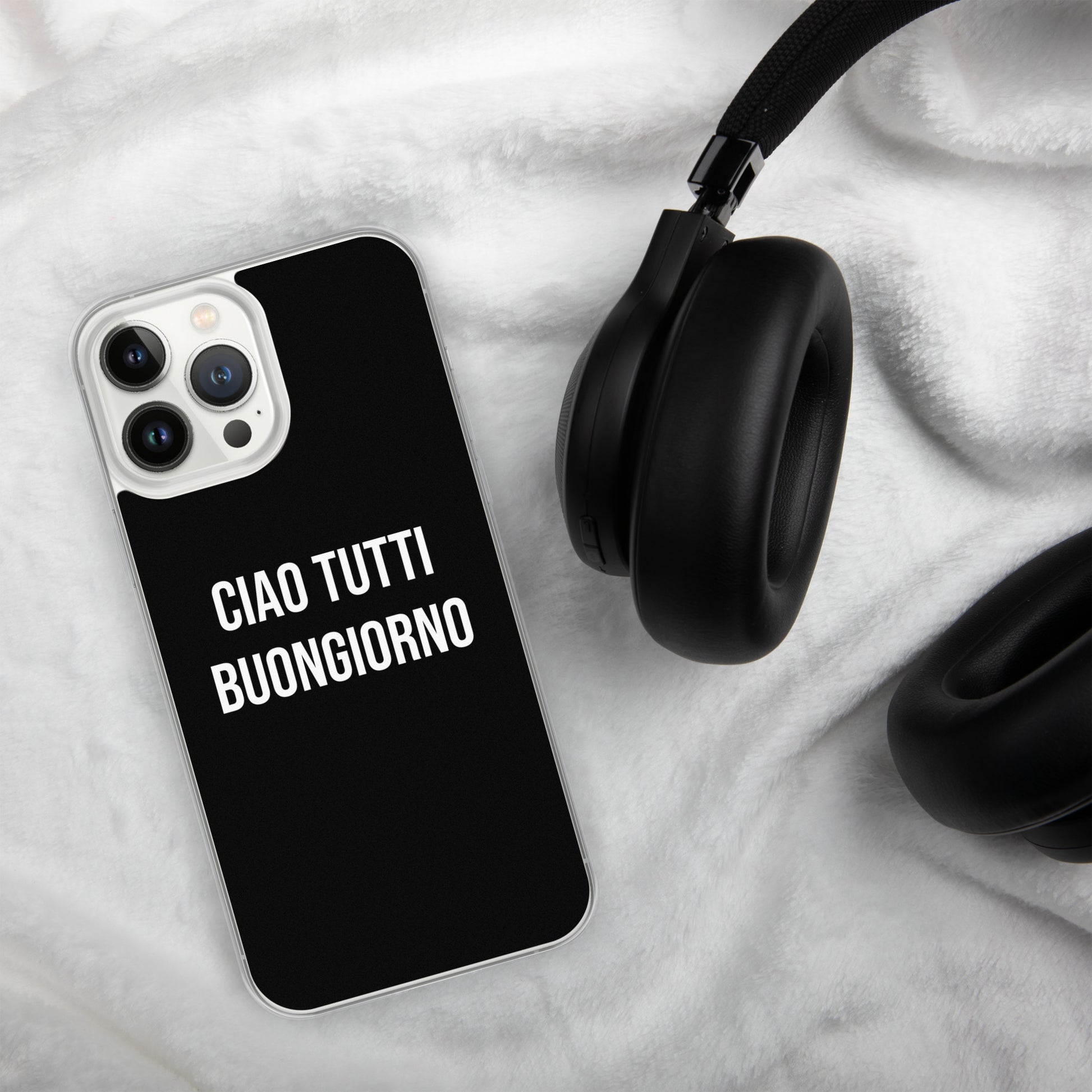 Ciao Tutti telefoonhoesje Iphone Zwart
