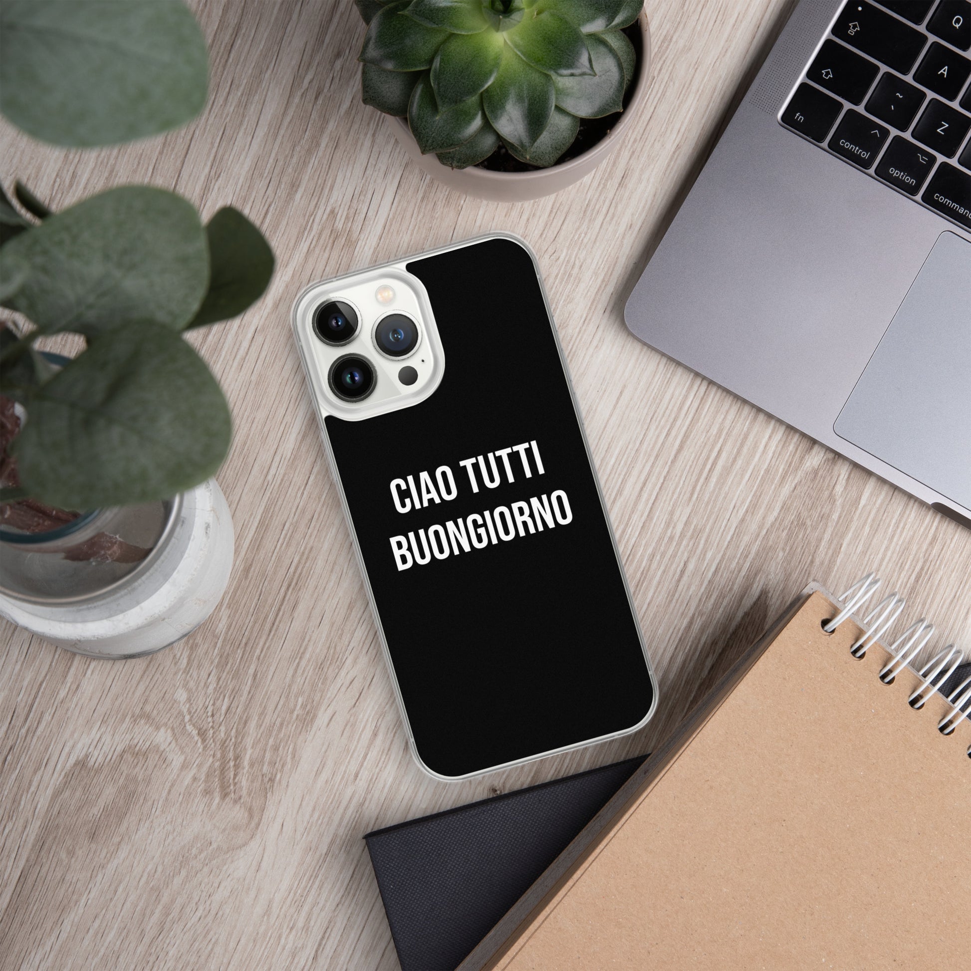 Ciao Tutti telefoonhoesje Iphone Zwart