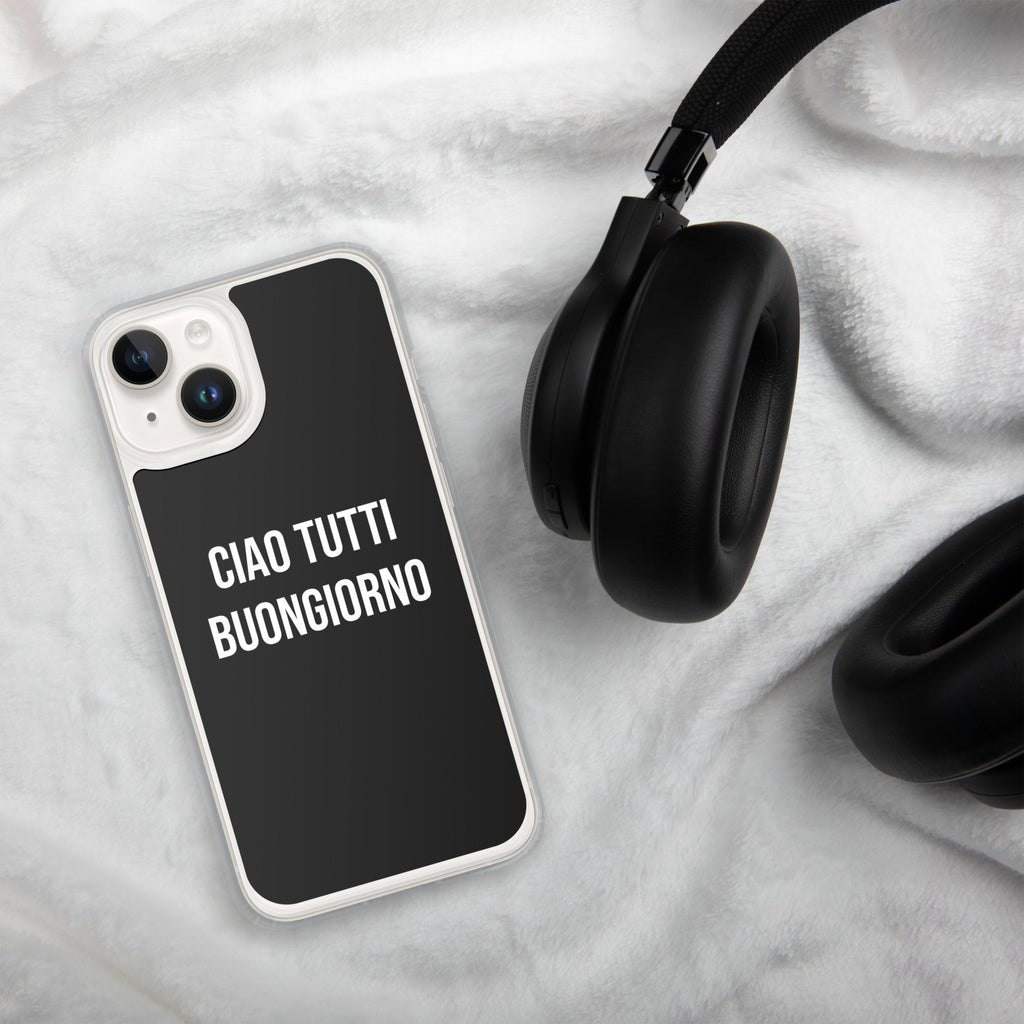 Ciao Tutti telefoonhoesje Iphone Zwart