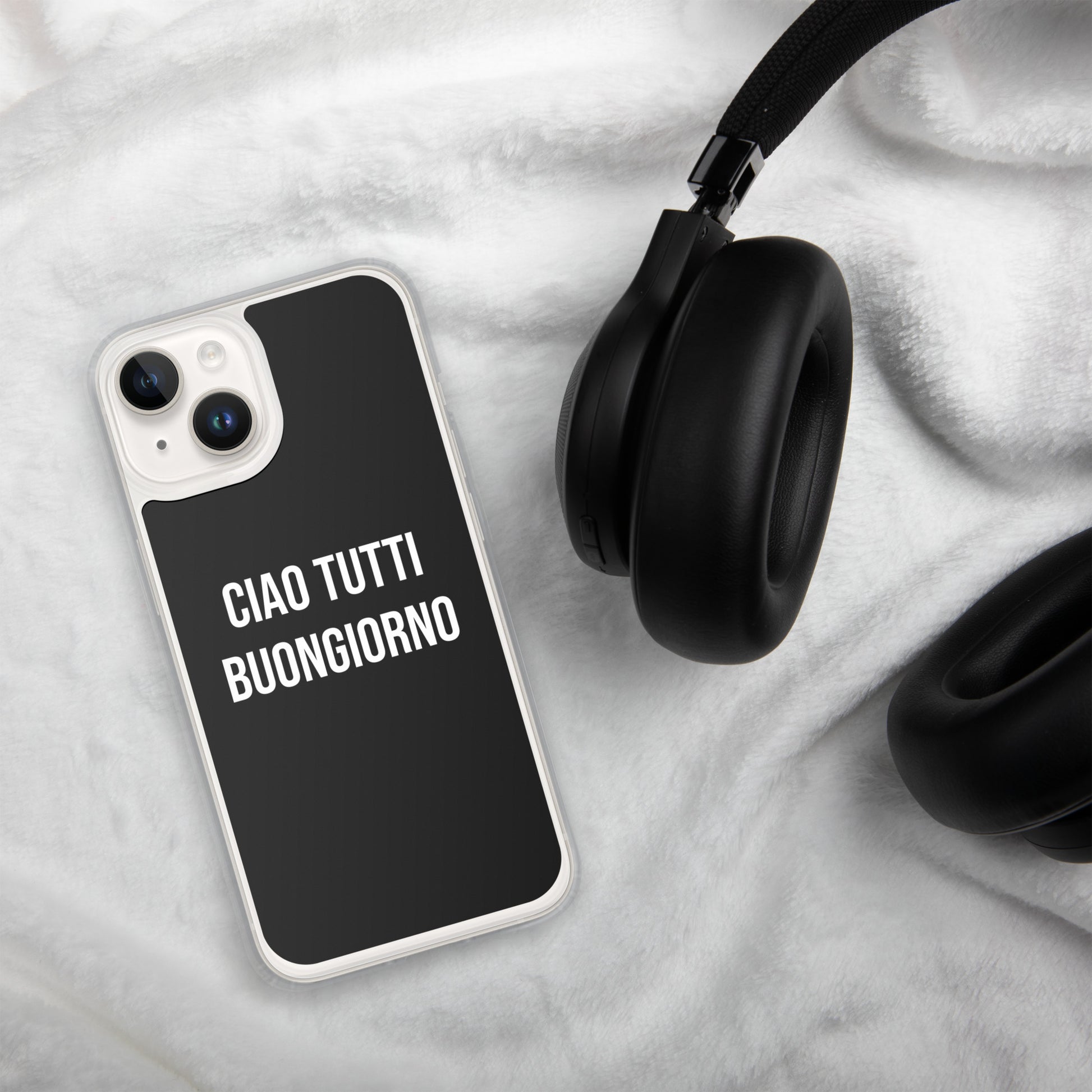 Ciao Tutti telefoonhoesje Iphone Zwart
