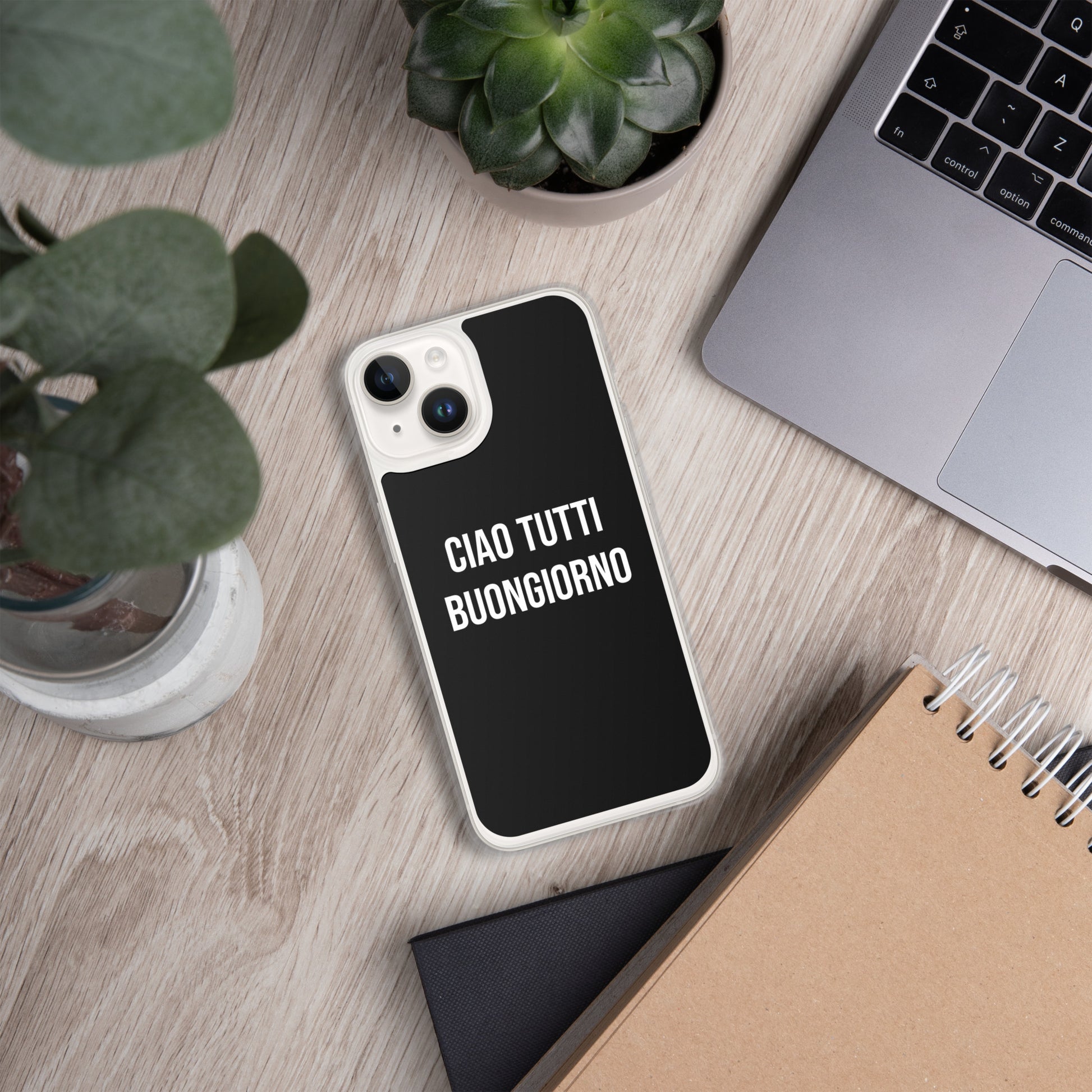 Ciao Tutti telefoonhoesje Iphone Zwart