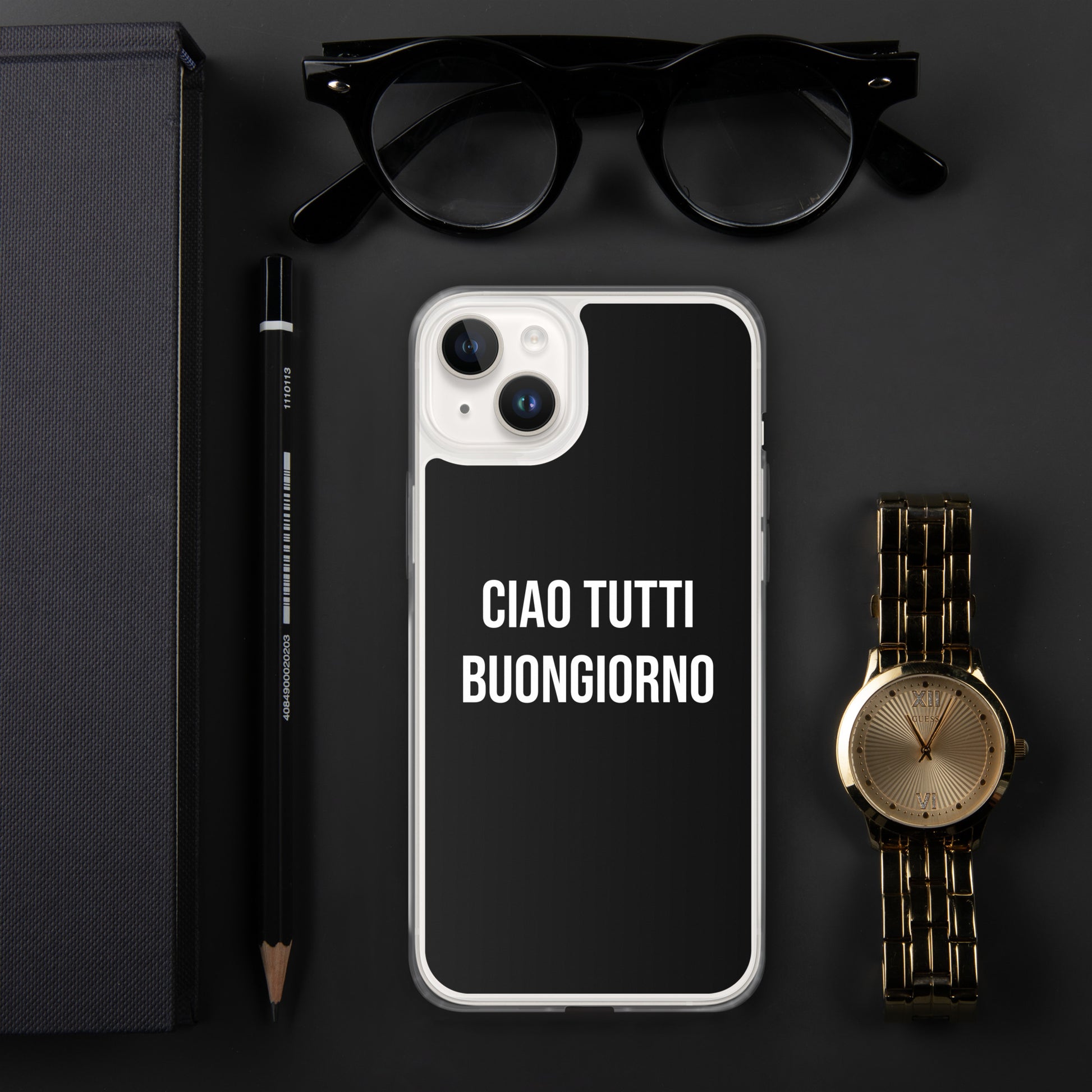 Ciao Tutti telefoonhoesje Iphone Zwart