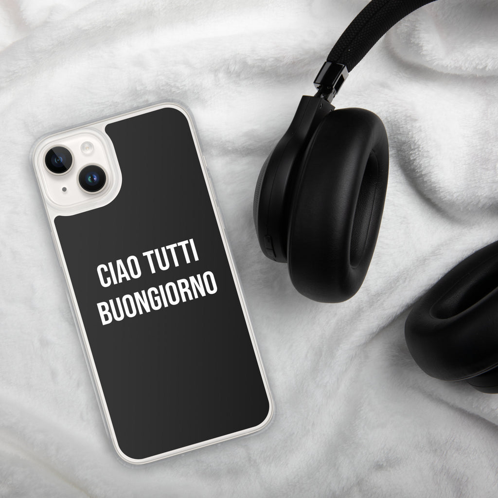 Ciao Tutti telefoonhoesje Iphone Zwart