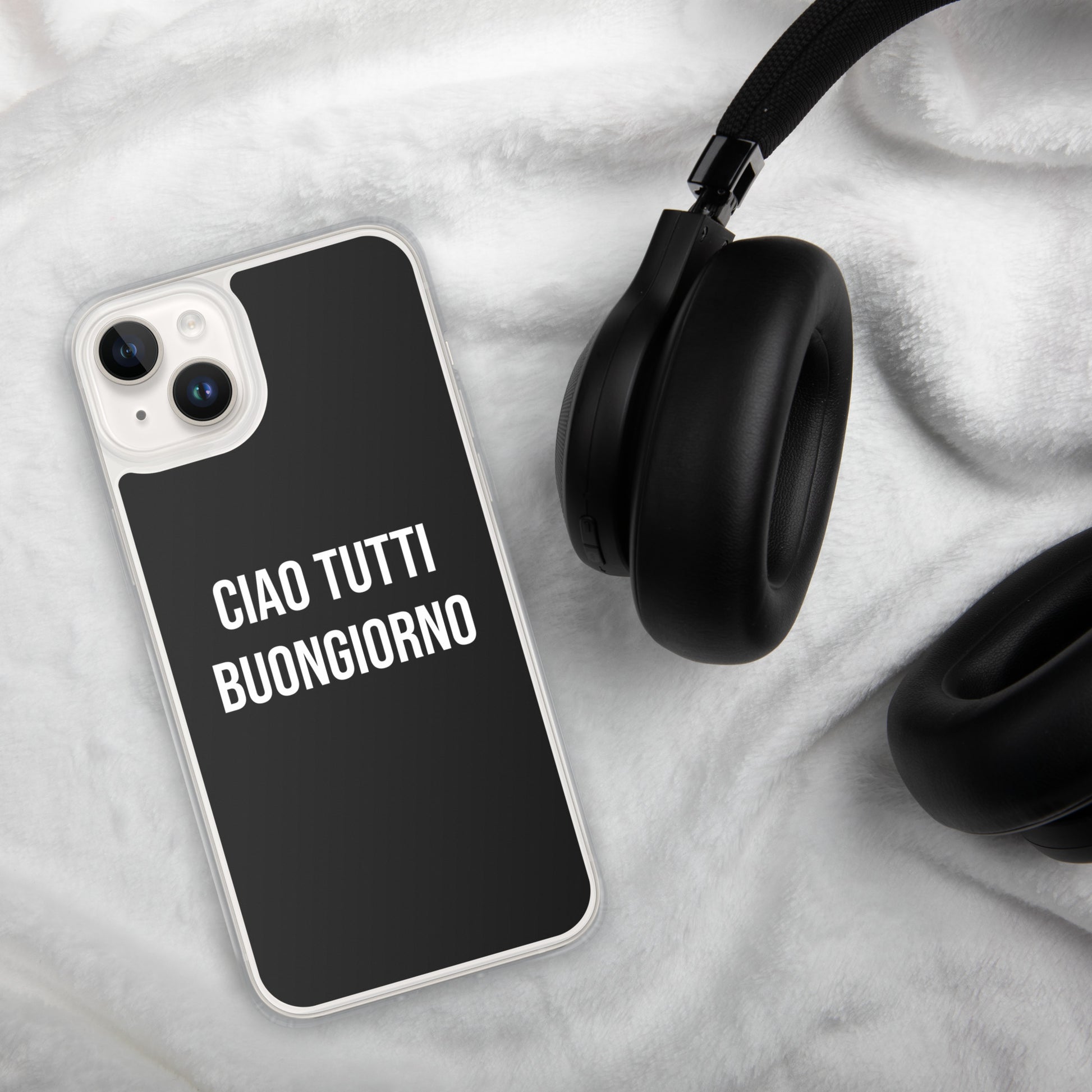 Ciao Tutti telefoonhoesje Iphone Zwart