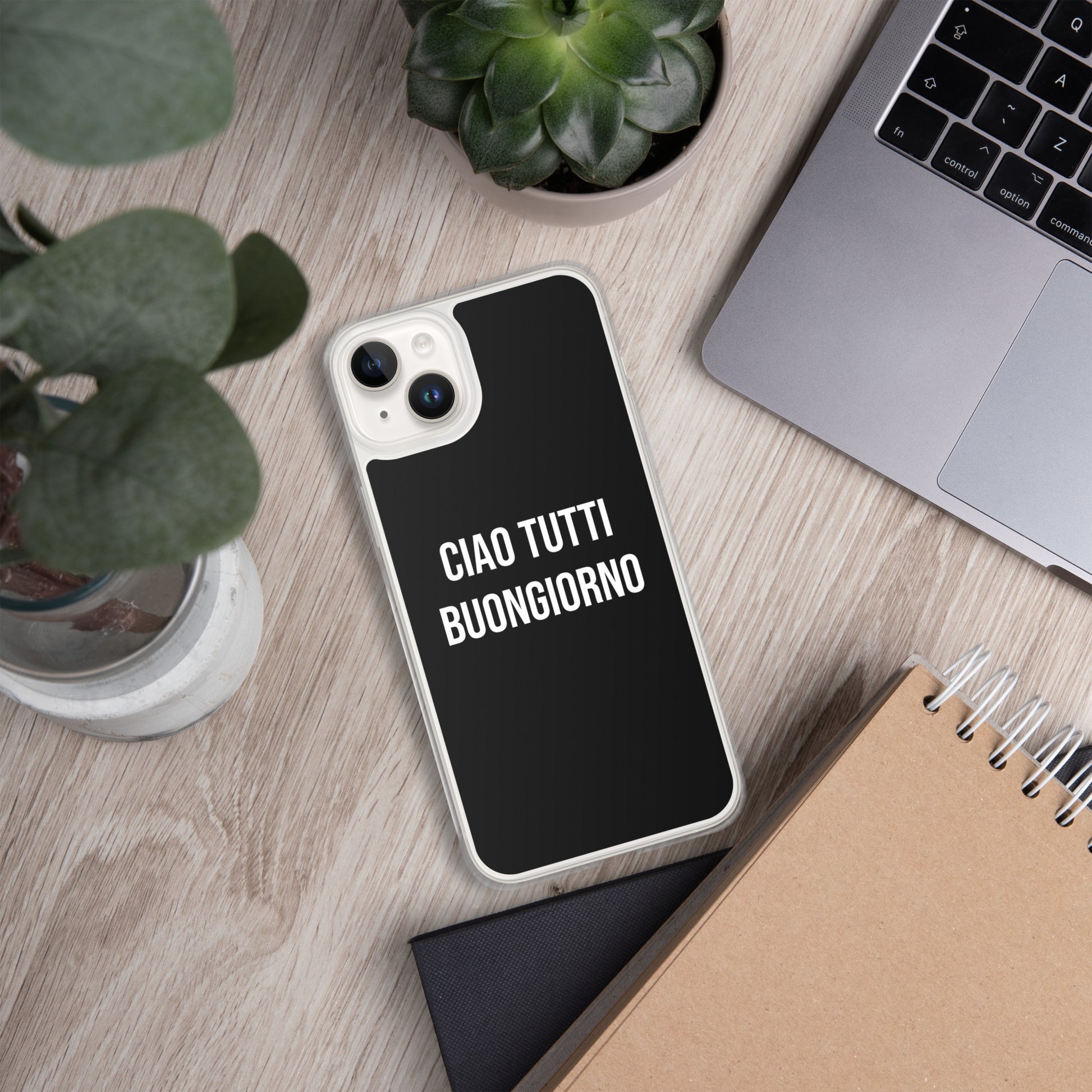Ciao Tutti telefoonhoesje Iphone Zwart